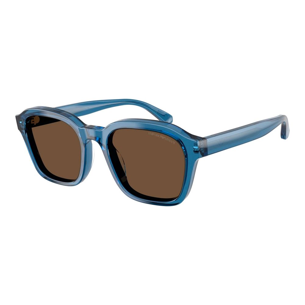 Emporio Armani solbriller i blått acetat