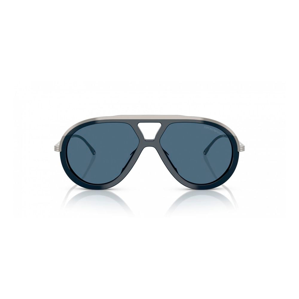 Emporio Armani solbriller i blått acetat