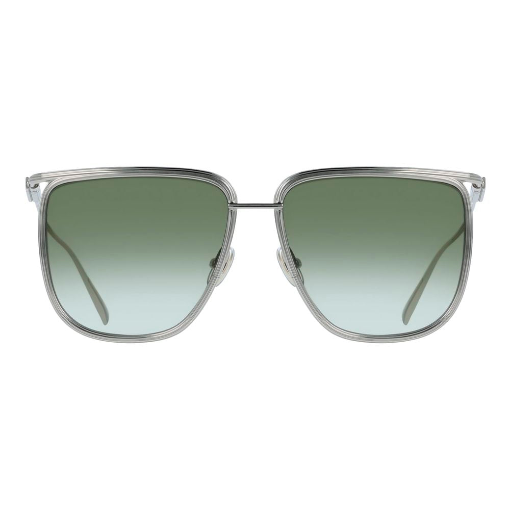 Ferragamo solbriller i gullfarget metall