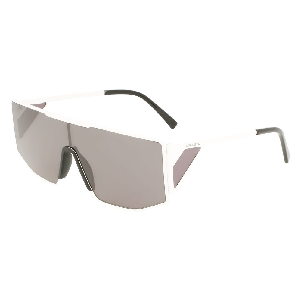 Lacoste solbriller i hvitt metall