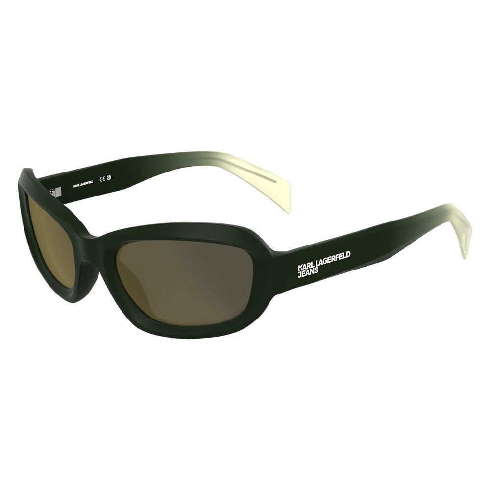 Karl Lagerfeld Brune Injiserte Solbriller