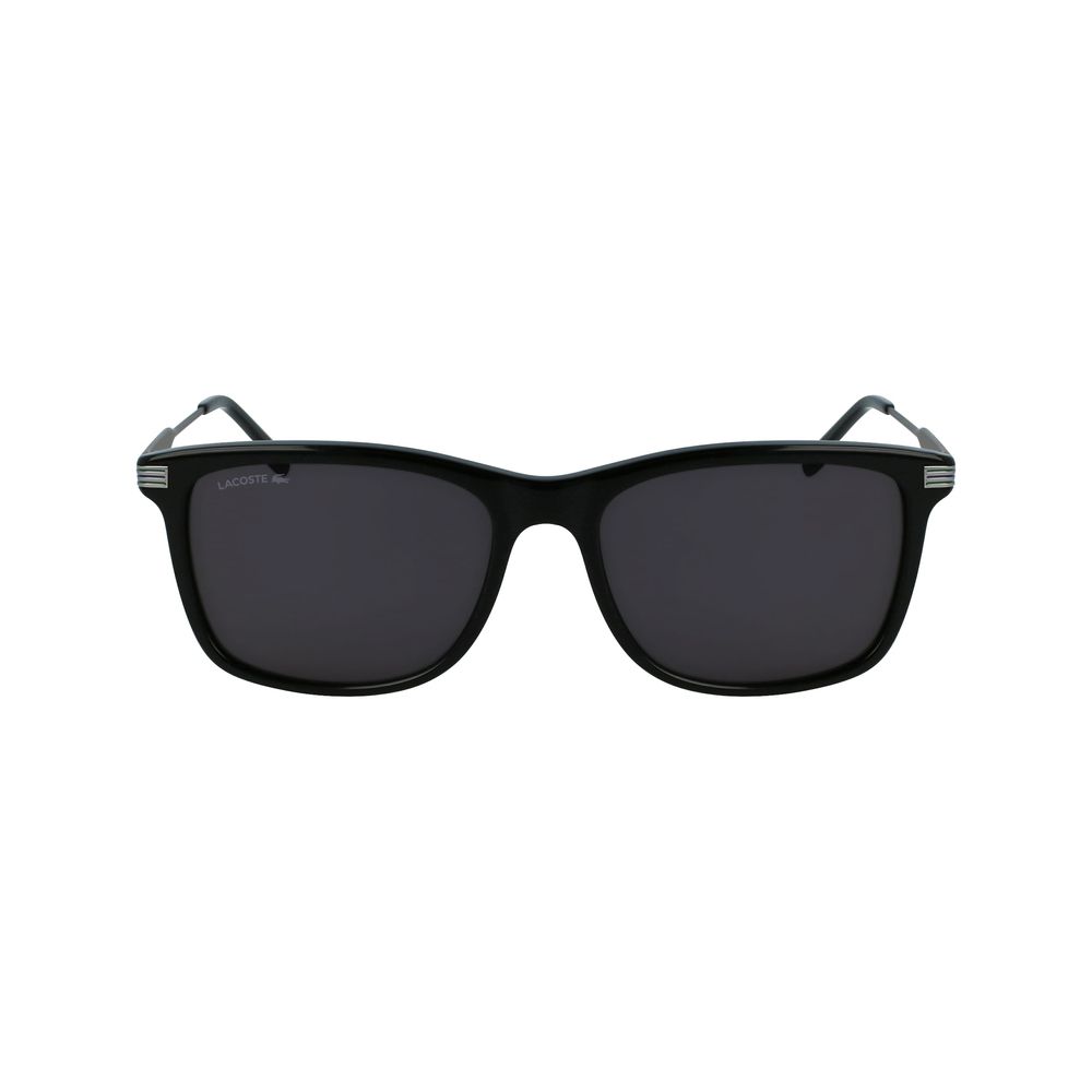Lacoste svarte metallsolbriller