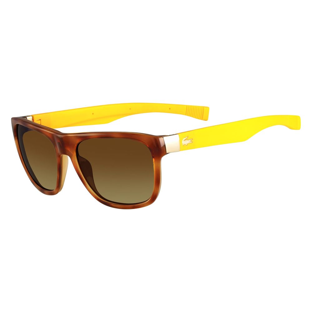Lacoste brune solbriller i injisert plast