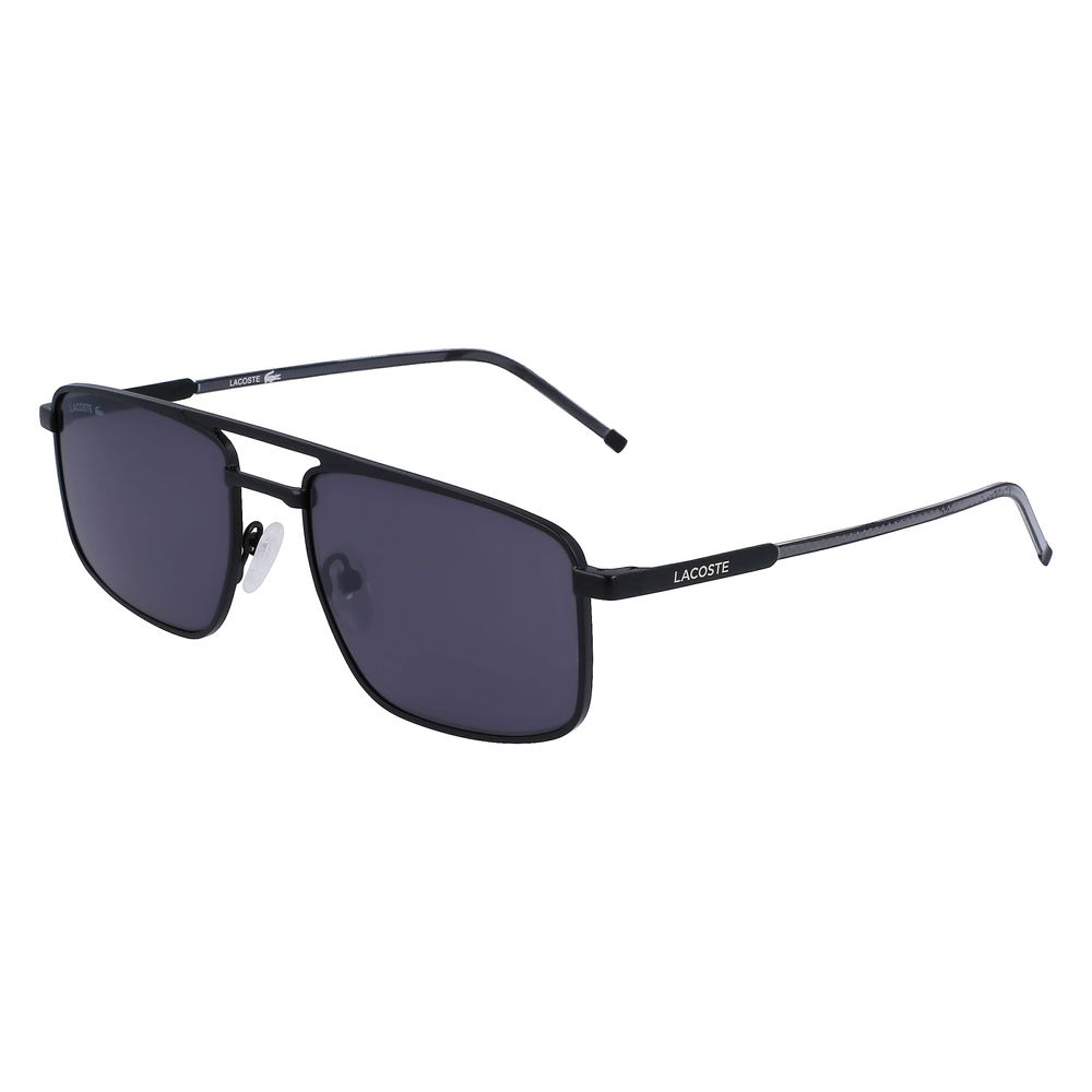 Lacoste solbriller i svart metall