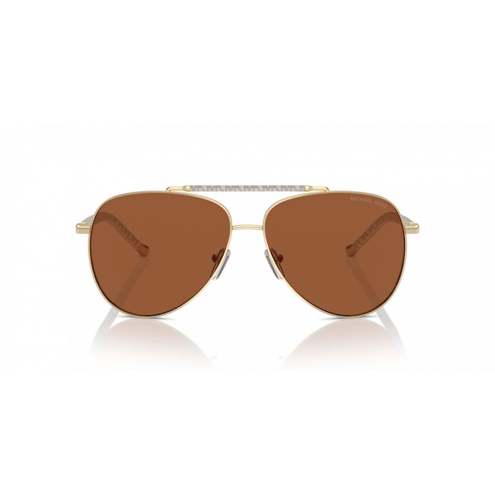 Michael Kors solbriller i gullmetall