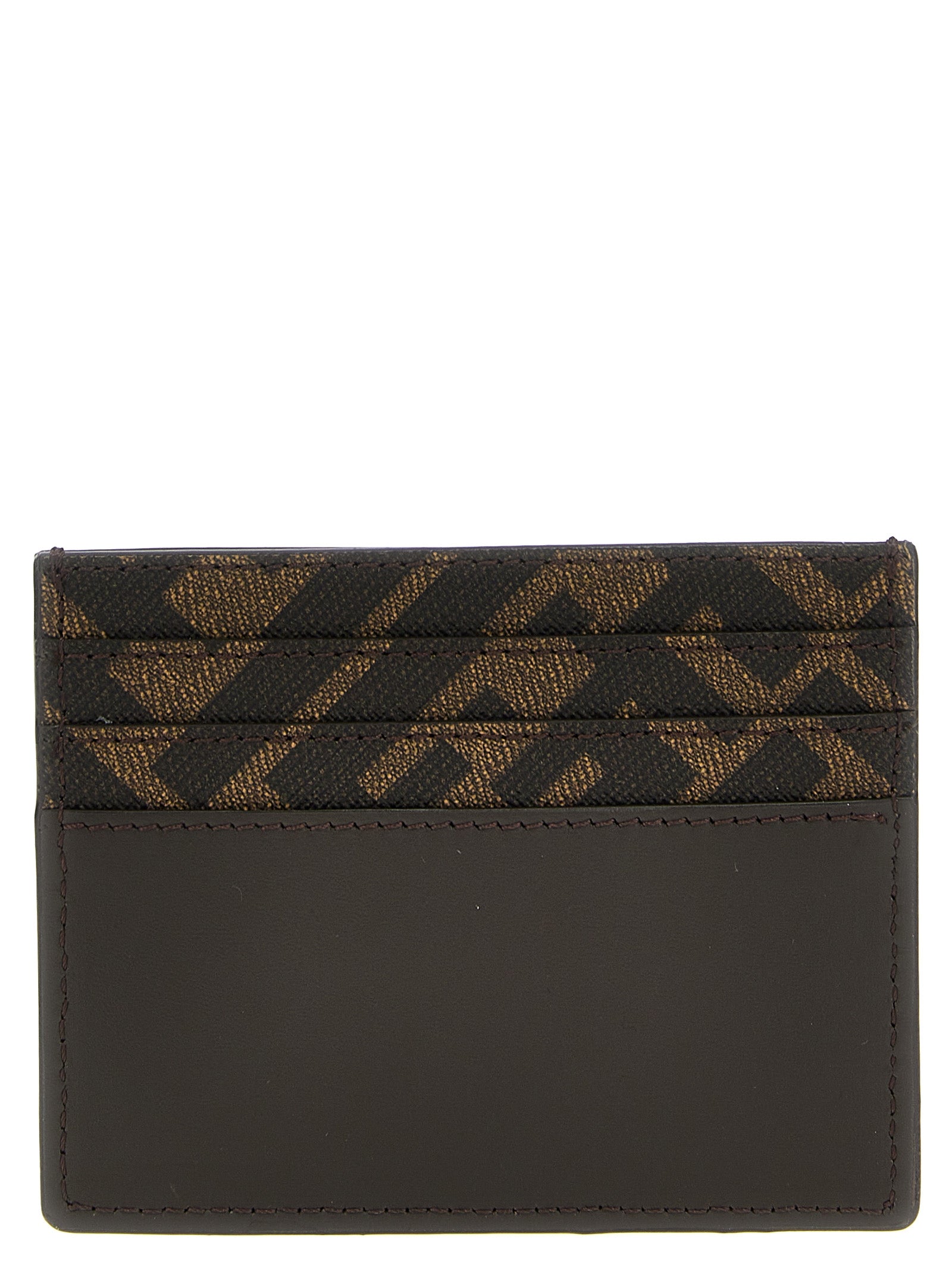 Brown Calf Leather Bos Taurus Cardholder