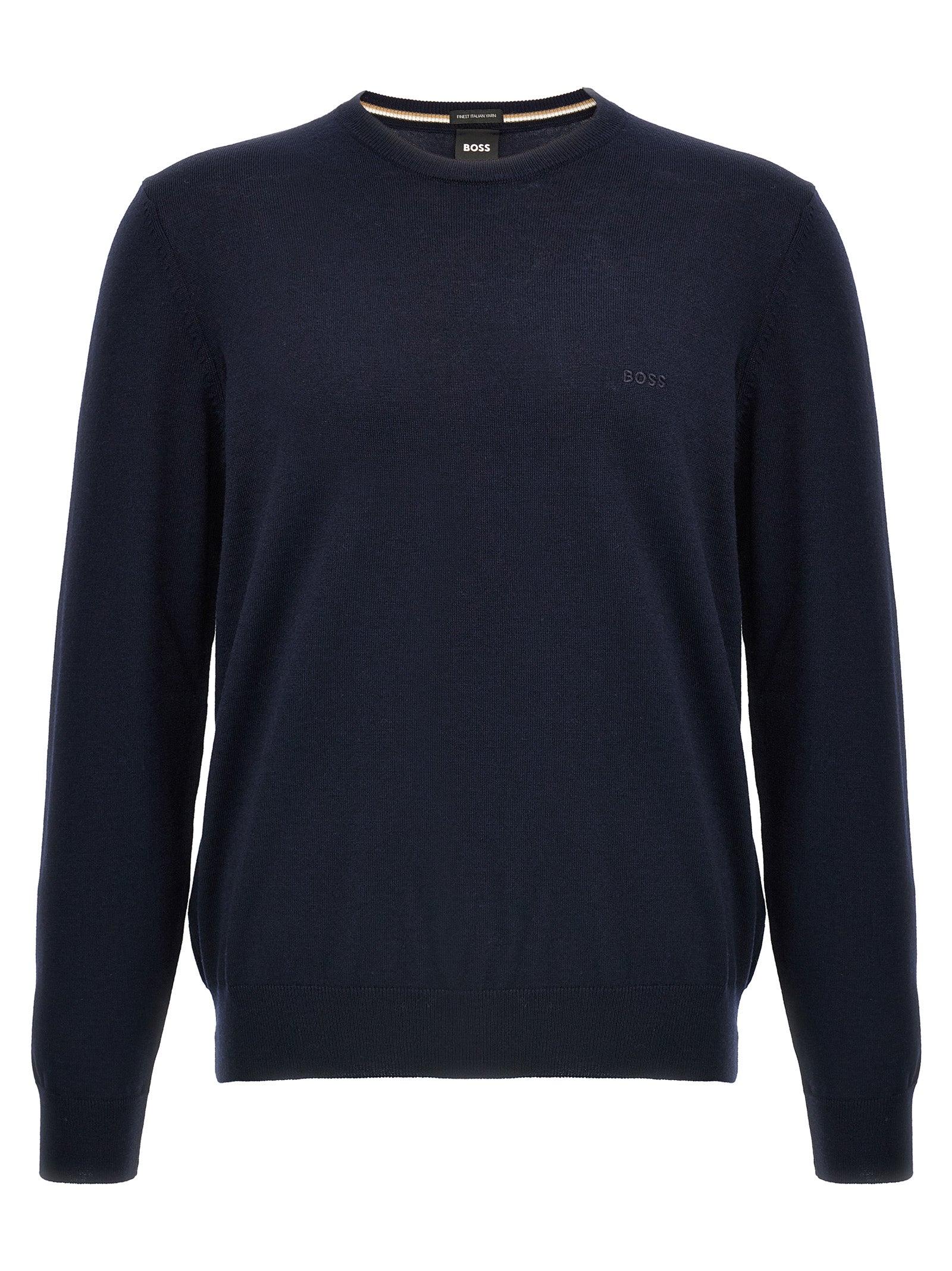 Blue Virgin Wool Cardigan