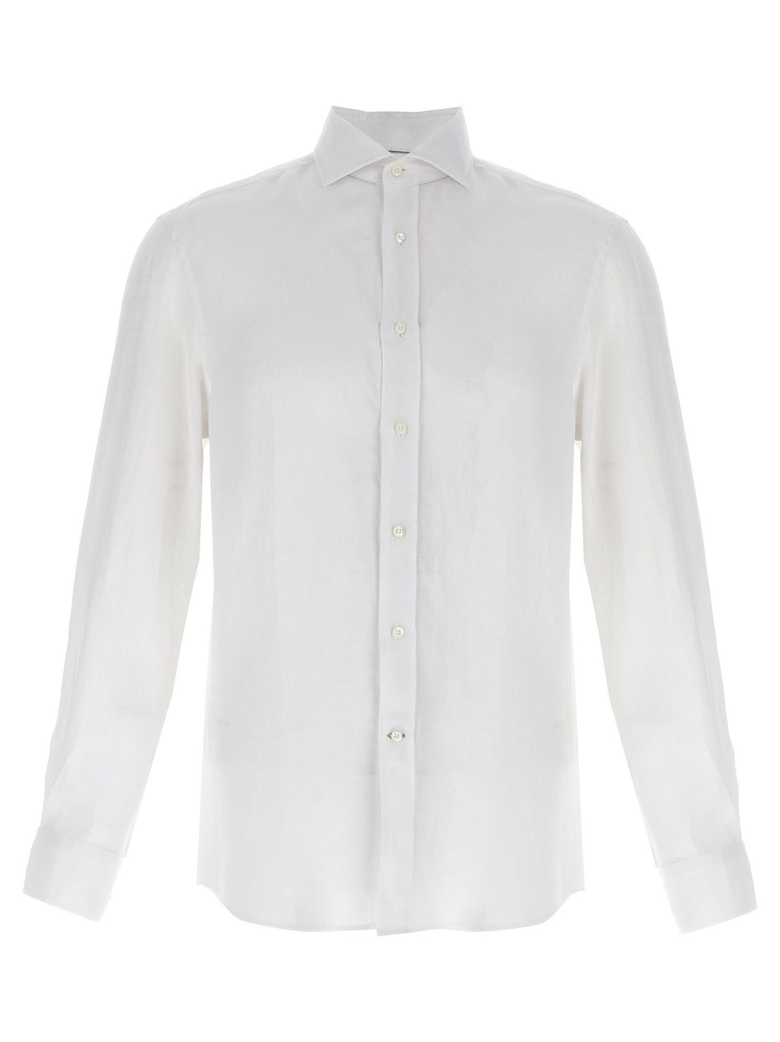 White Linen Blouse