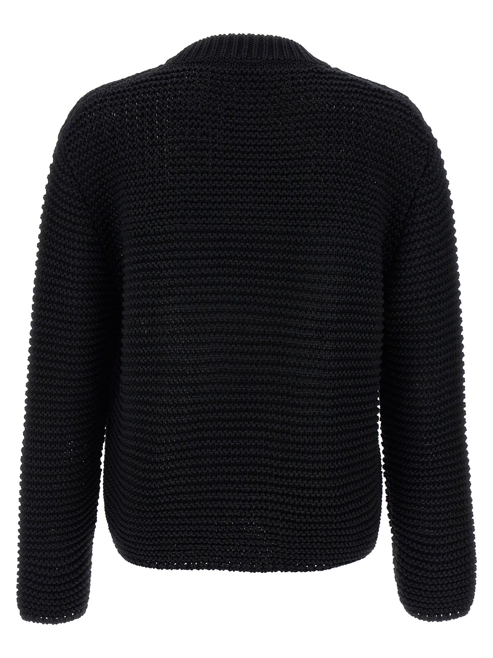 Bicolor Cotton Cardigan