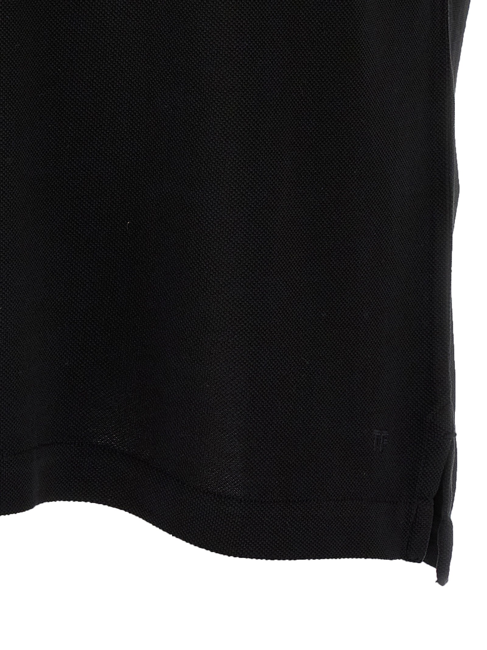 Black Lyocell Polo Shirt