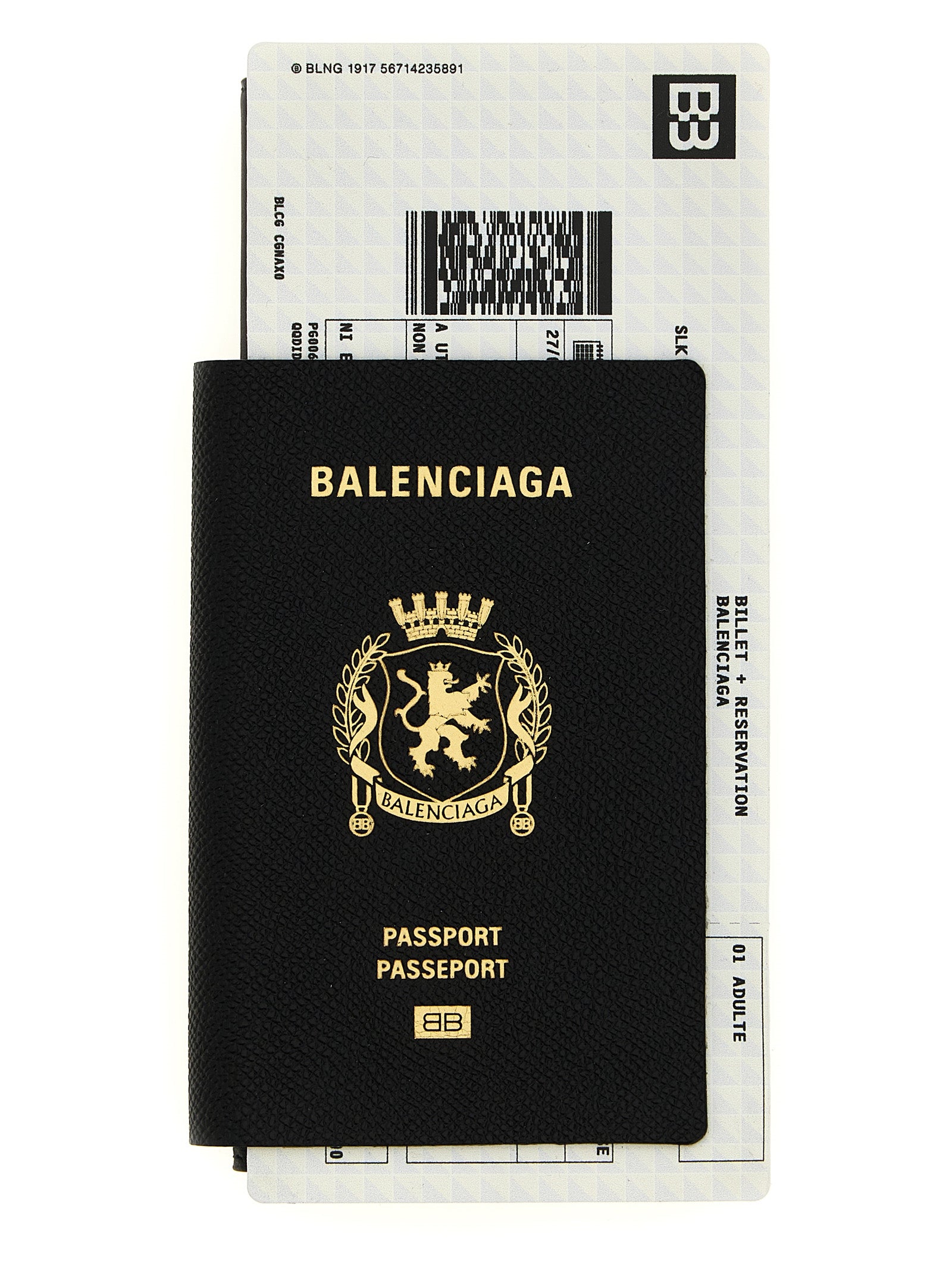 Cartera Balenciaga de piel negra