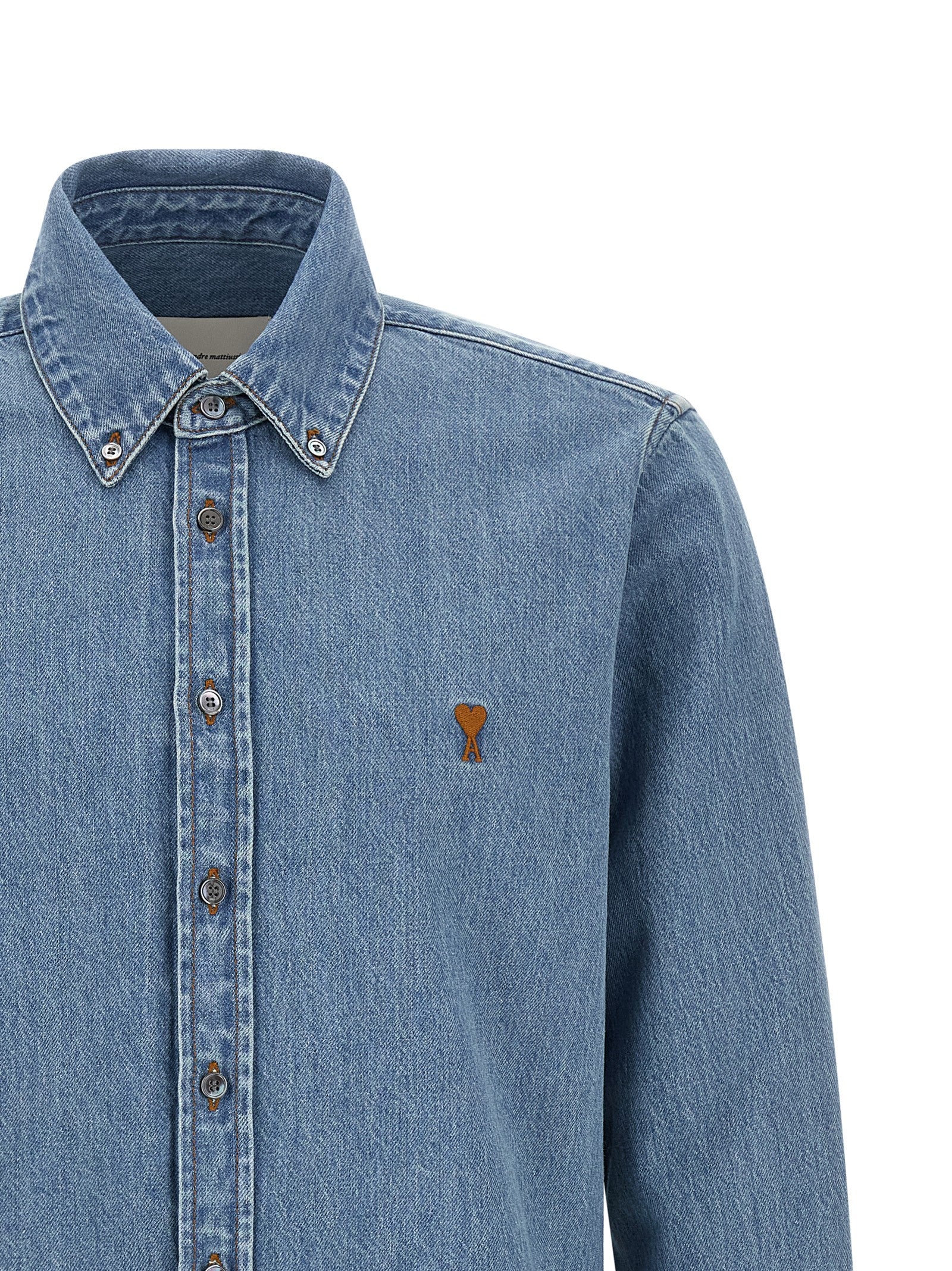 Blue Cotton Blouse