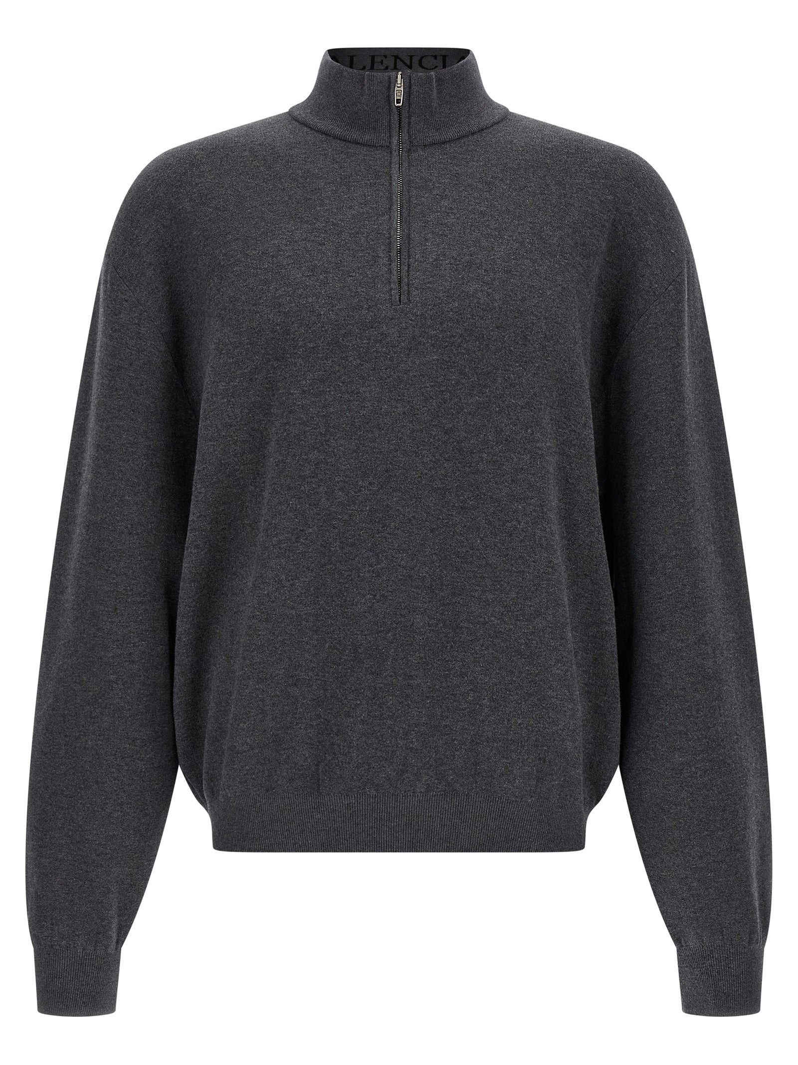 Gray Cotton Cardigan