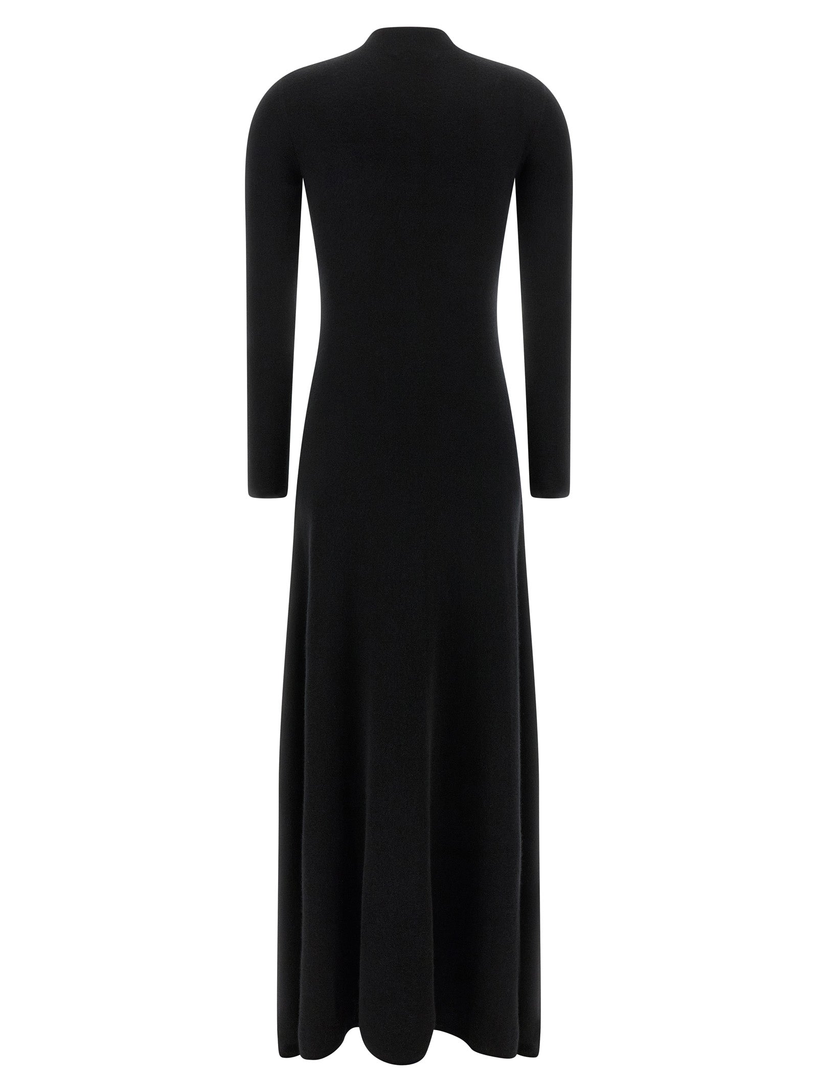 Black Cashmere Long Dress