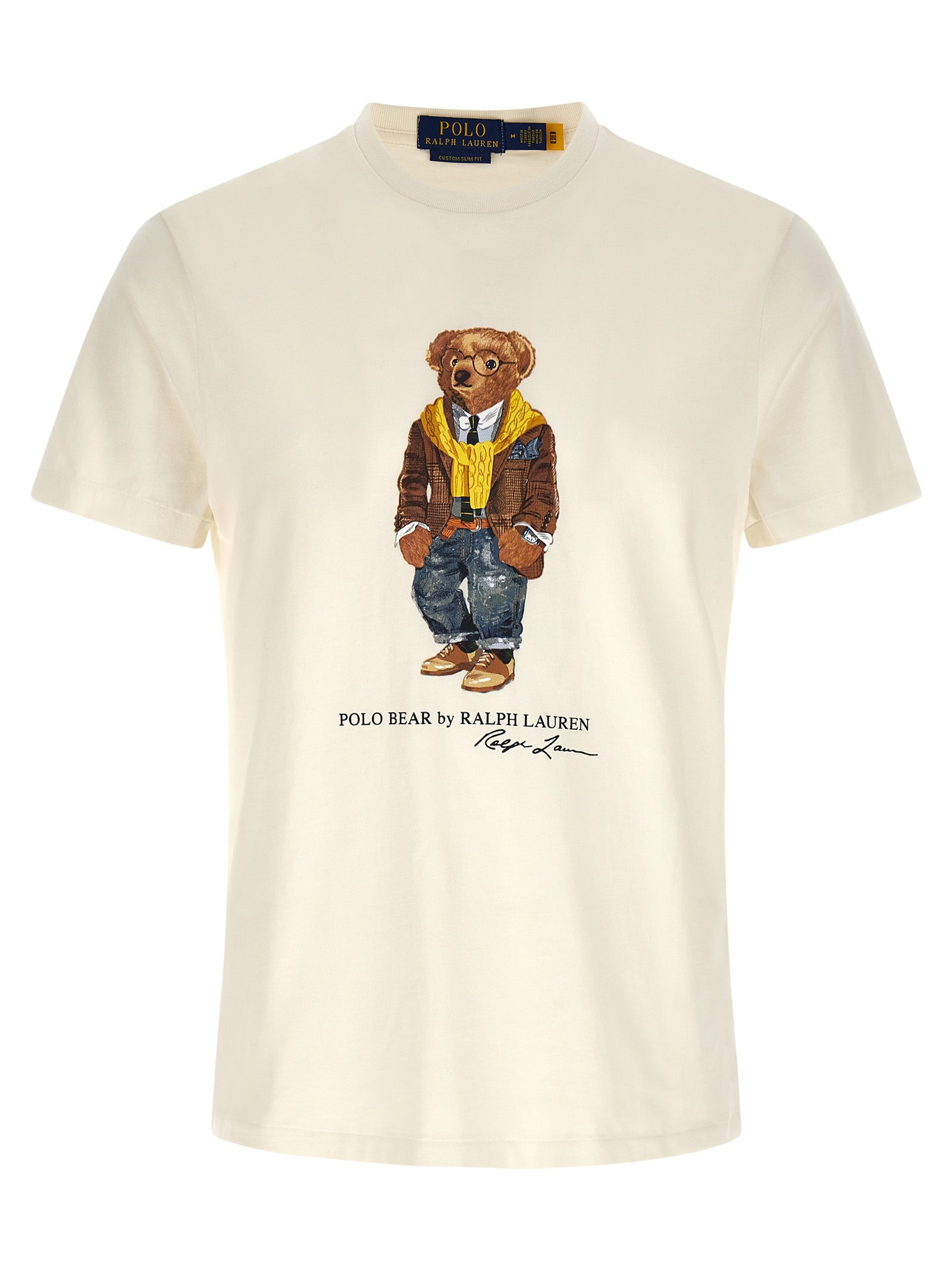 Polo Ralph Lauren Hvit T-skjorte i bomull