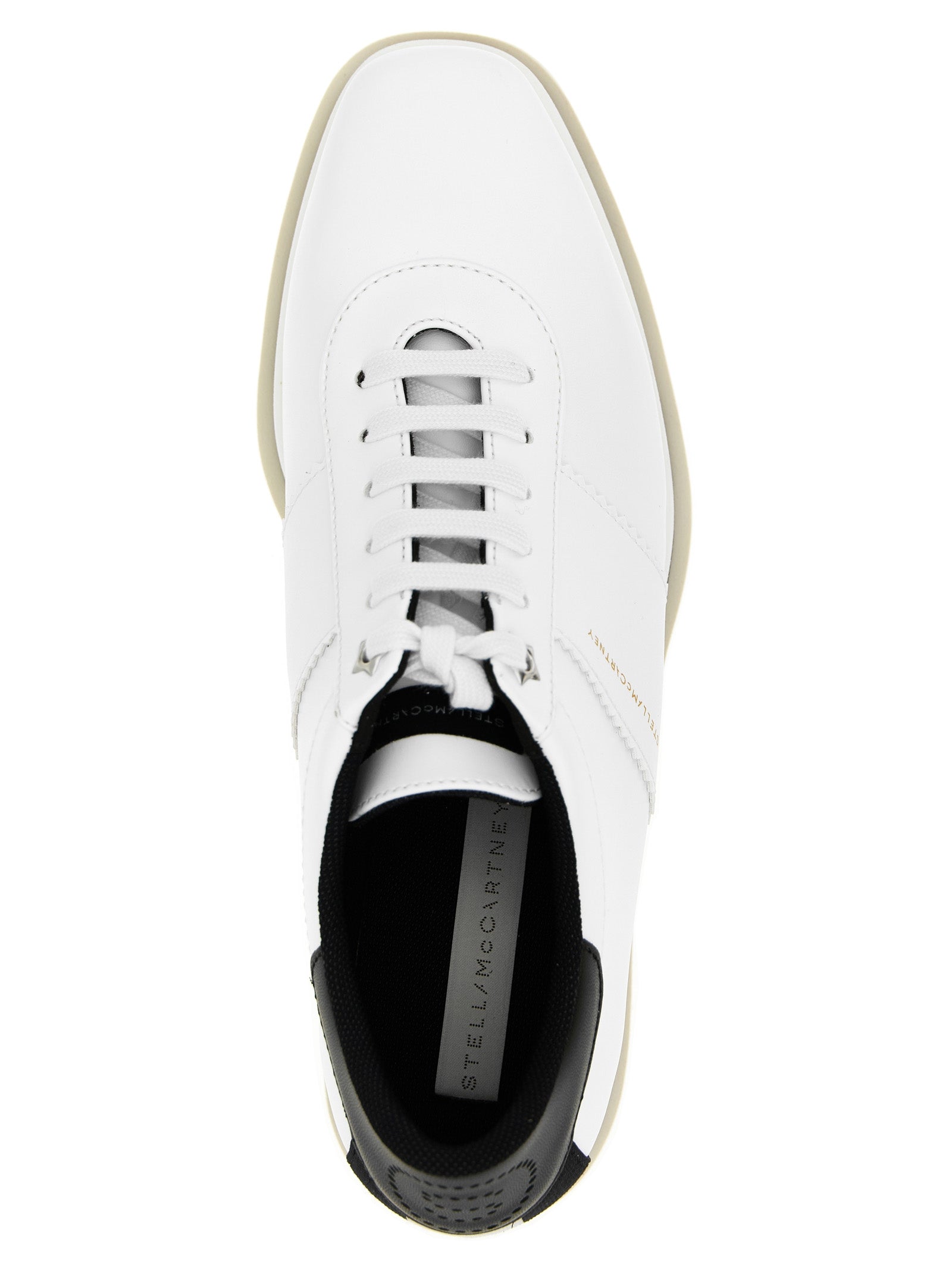 White Polyethylene Wedge Sandals