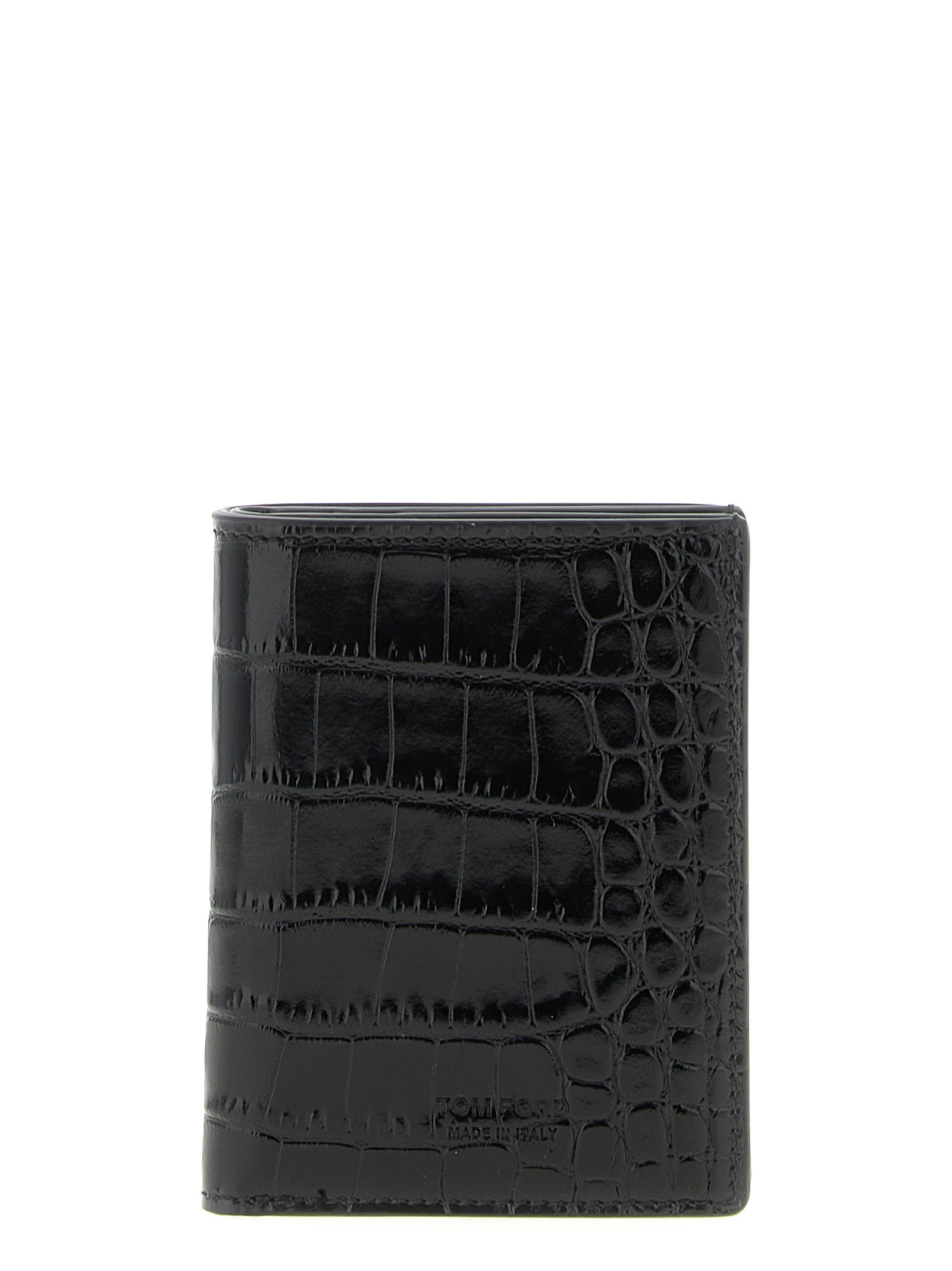 Black Calfskin Cardholder