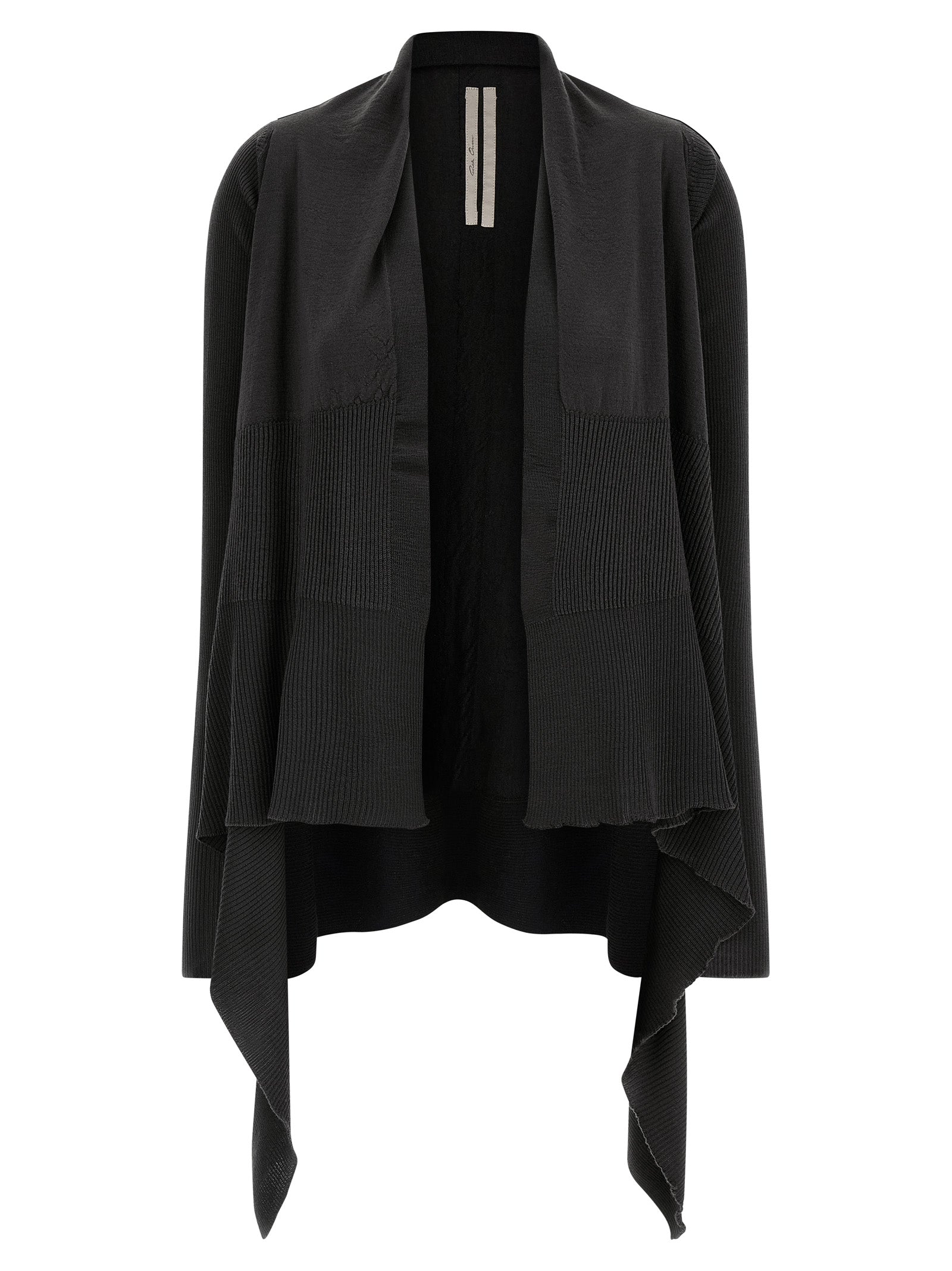 Black Wool Cardigan
