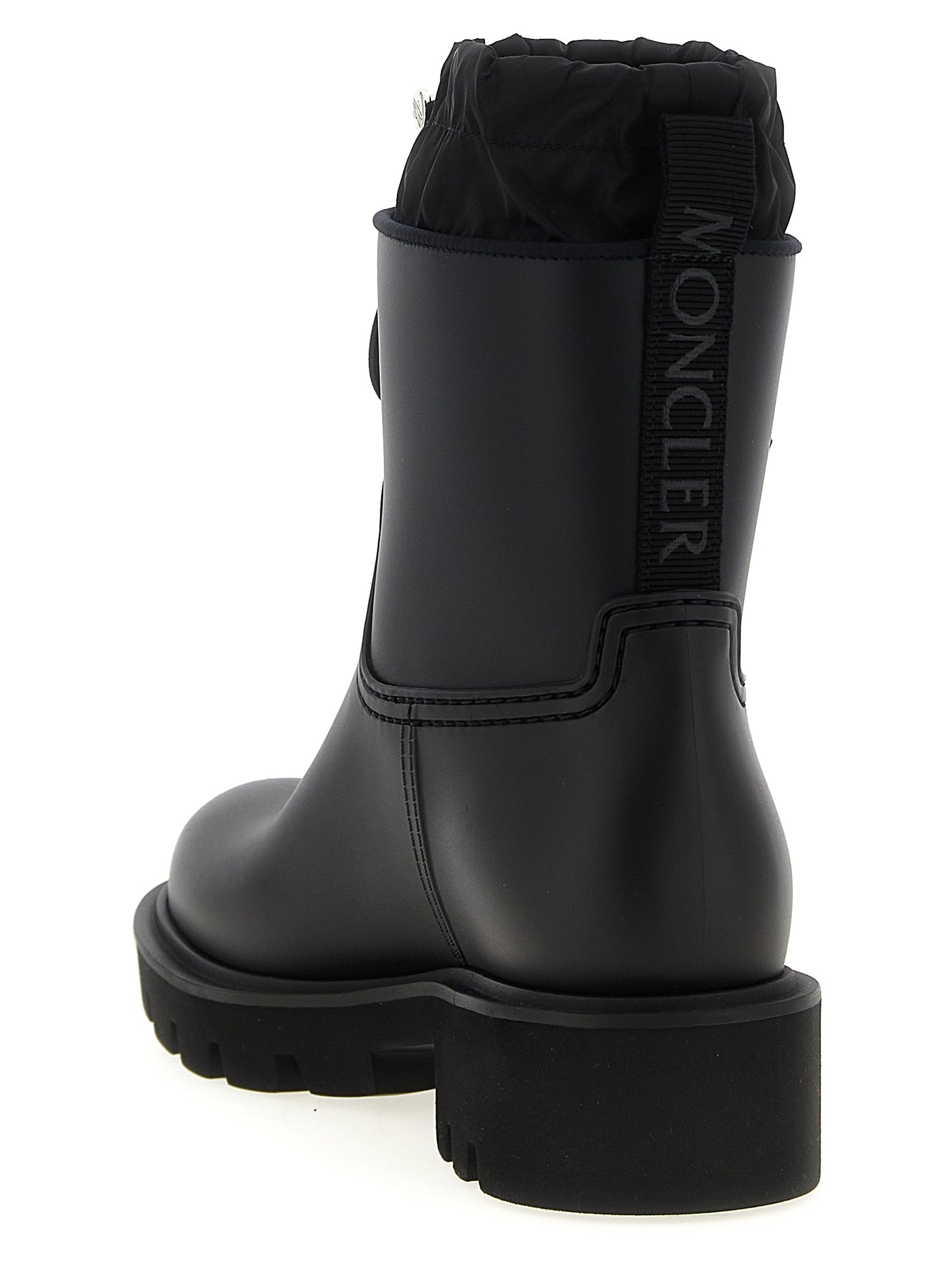 Black Pvc Ankle Boots