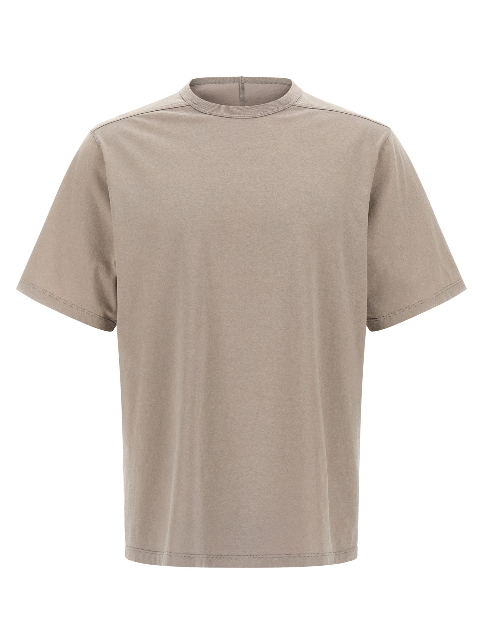Rick Owens beige t-skjorte i bomull