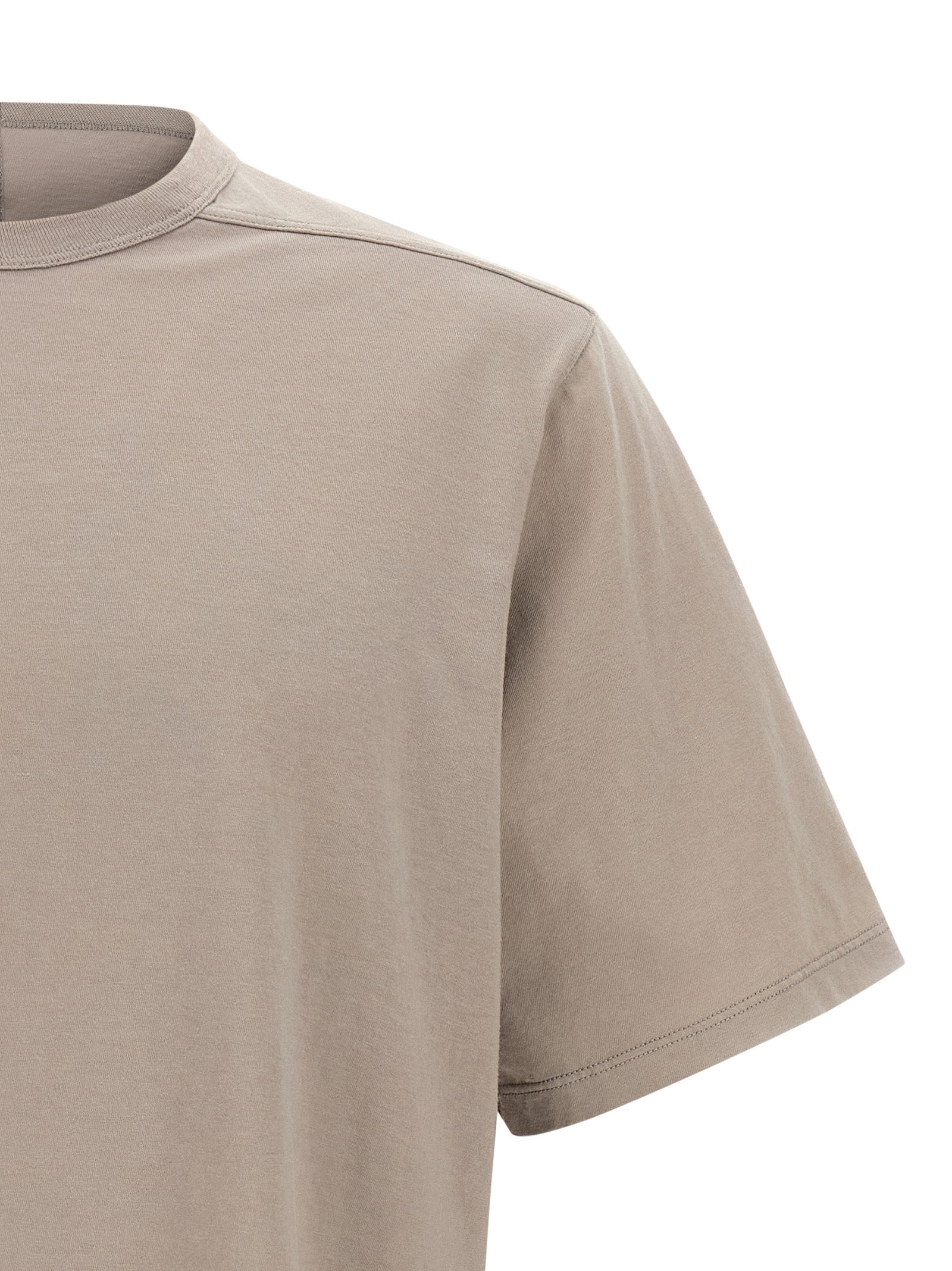 Rick Owens beige t-skjorte i bomull