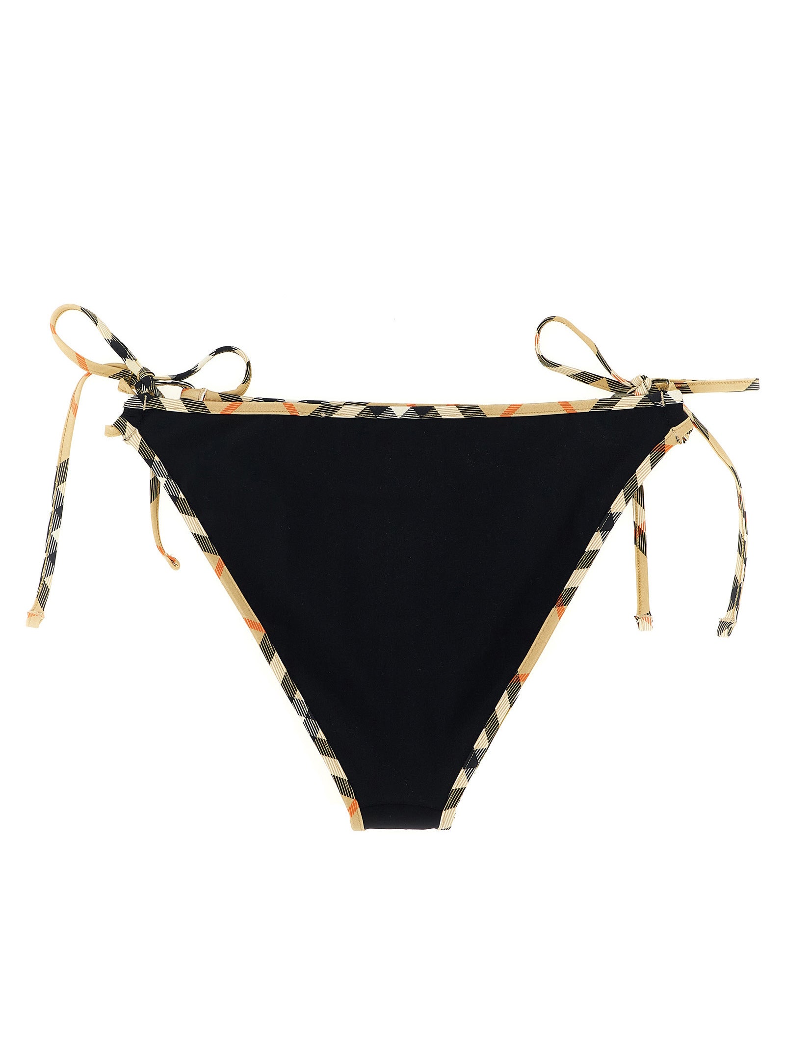 Black Polyamide Swim Briefs