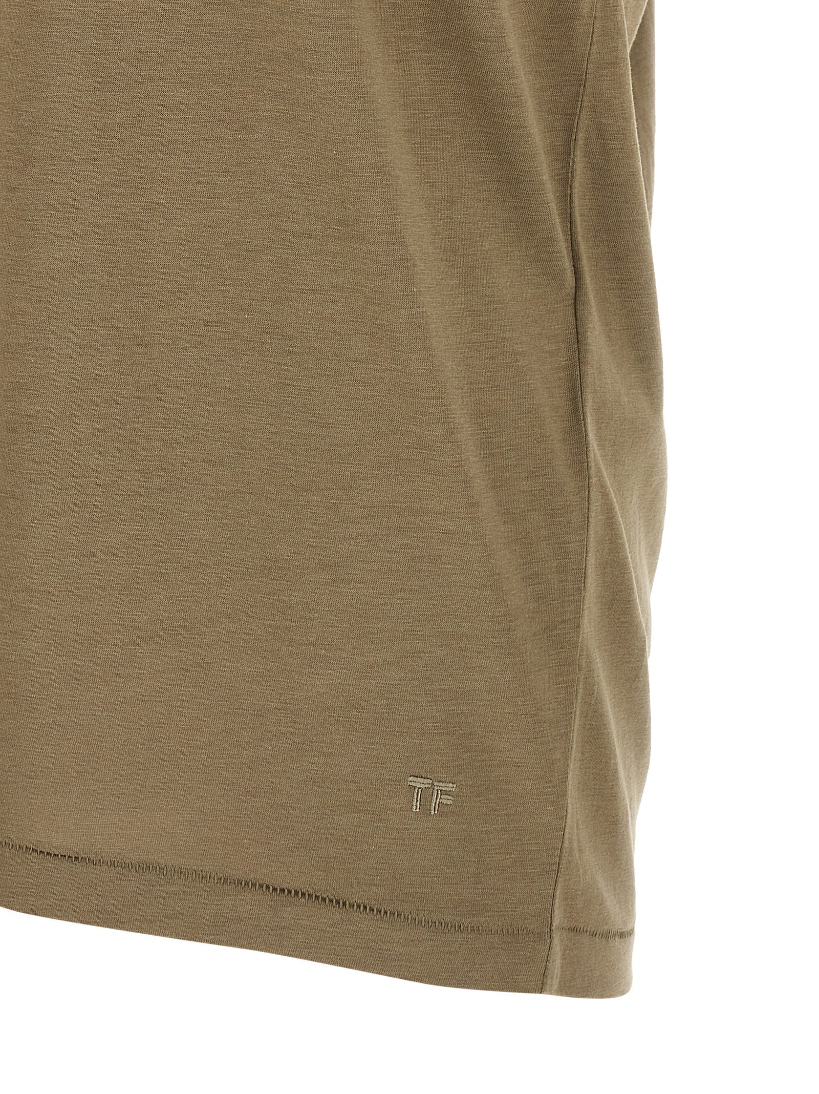 Bicolor Lyocell T-Shirt