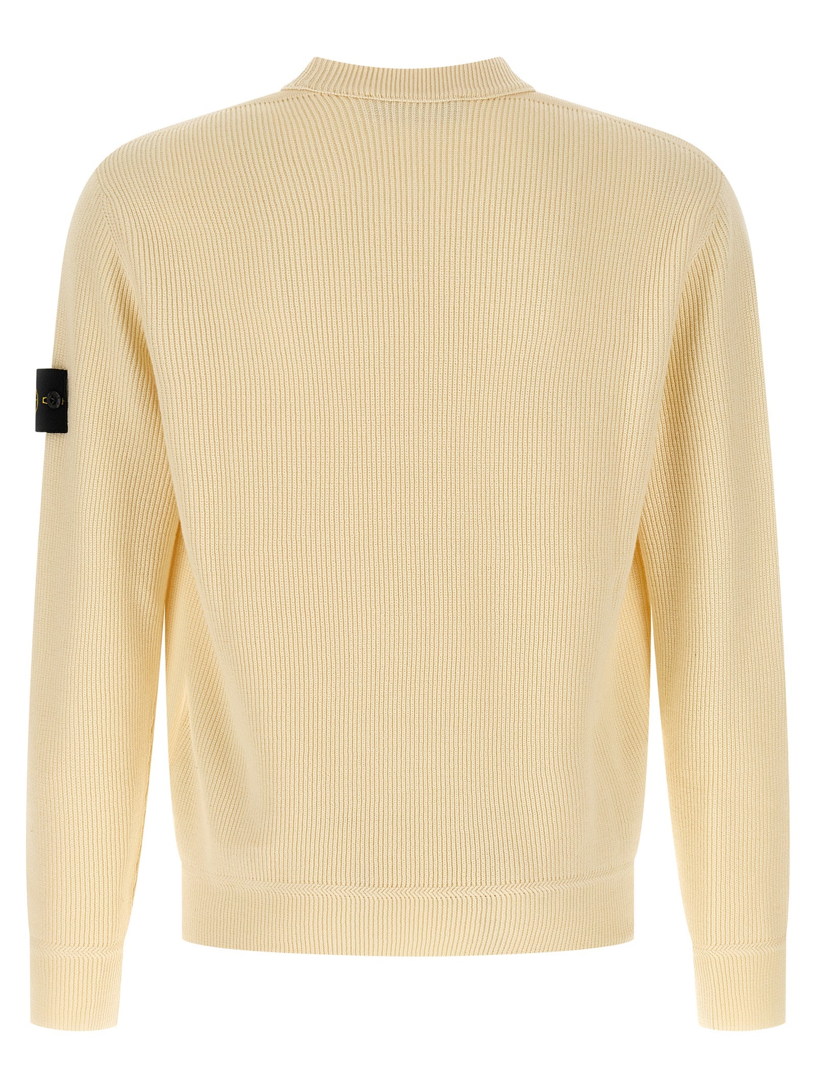 Stone Island Beige bomullscardigan