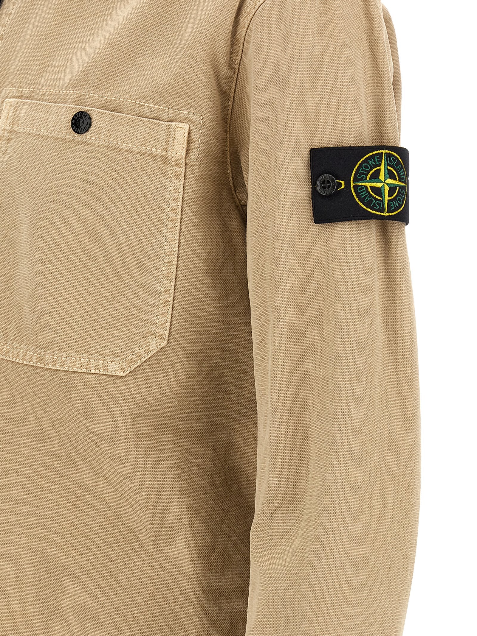 Stone Island Beige bomullsbluse