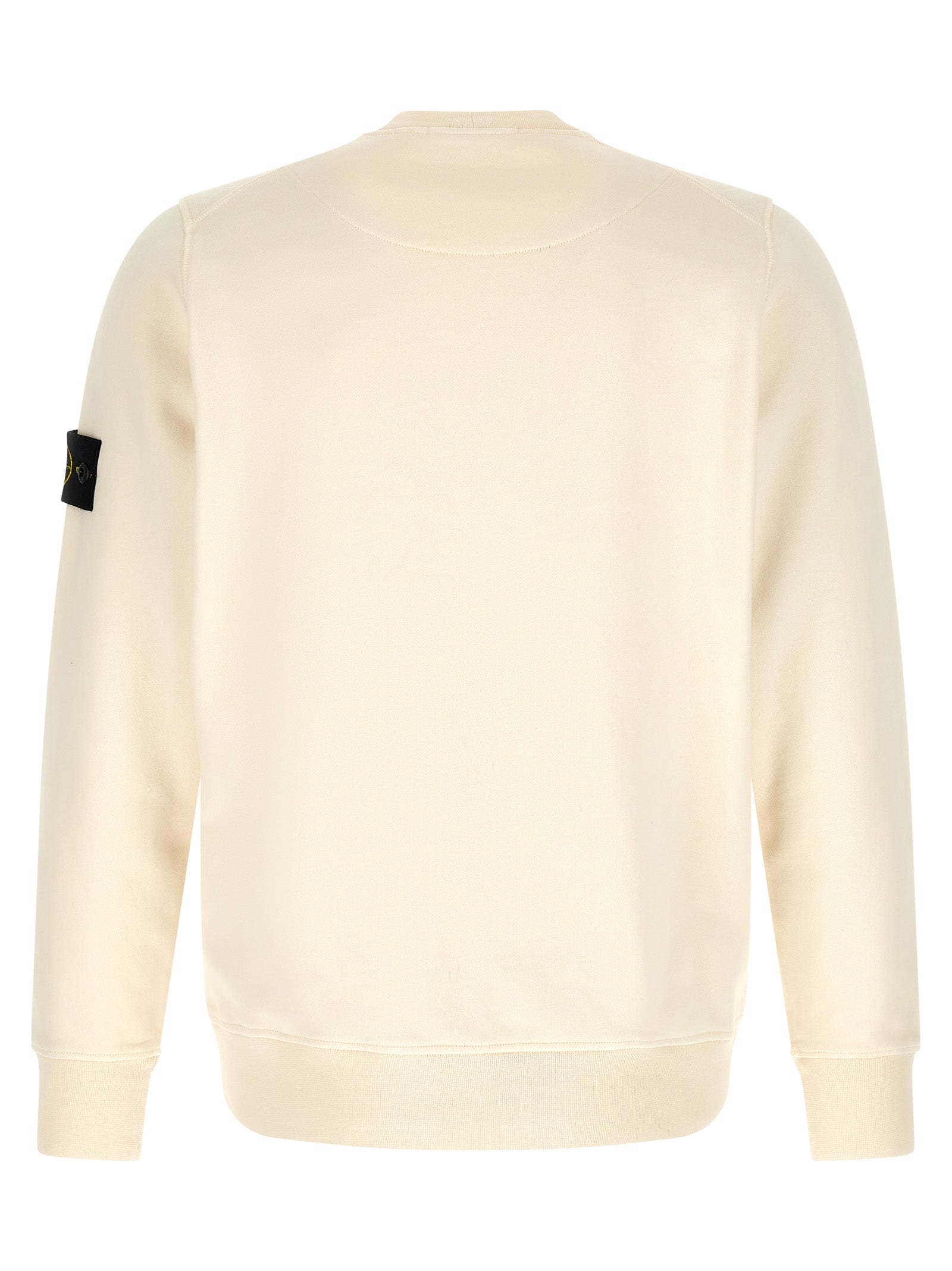 Beige Cotton Sweatshirt
