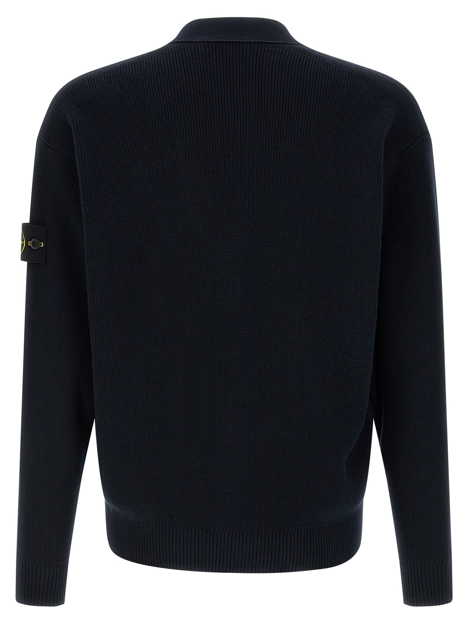 Blue Cotton Cardigan