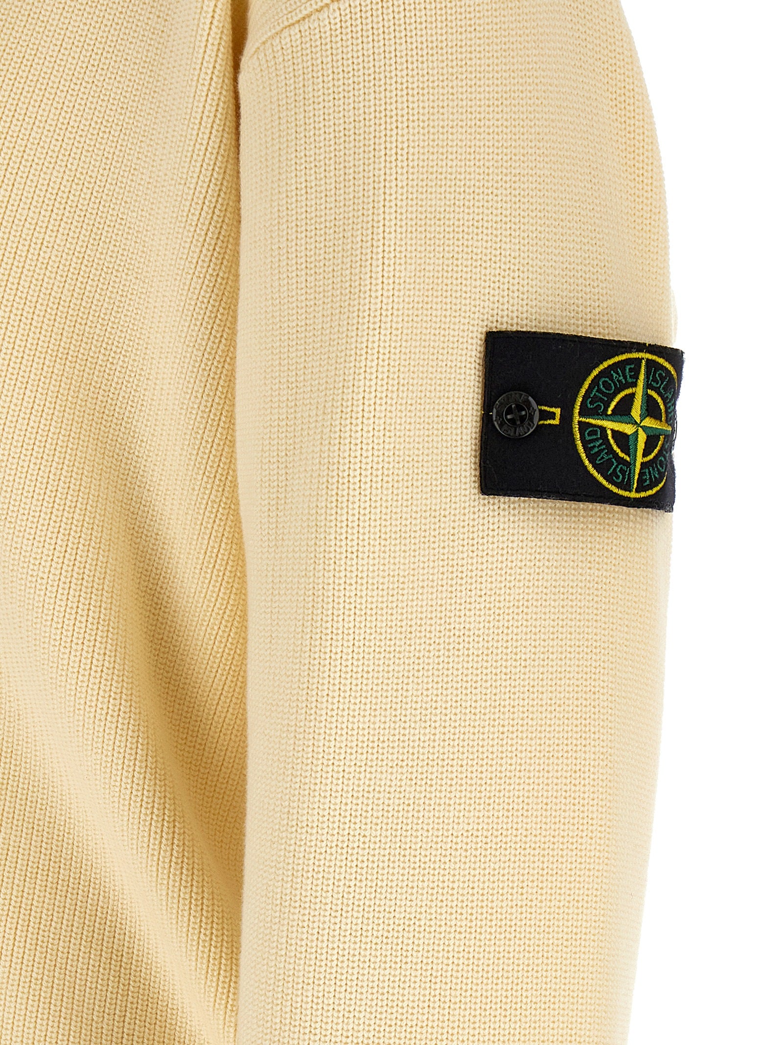 Beige Cotton Cardigan