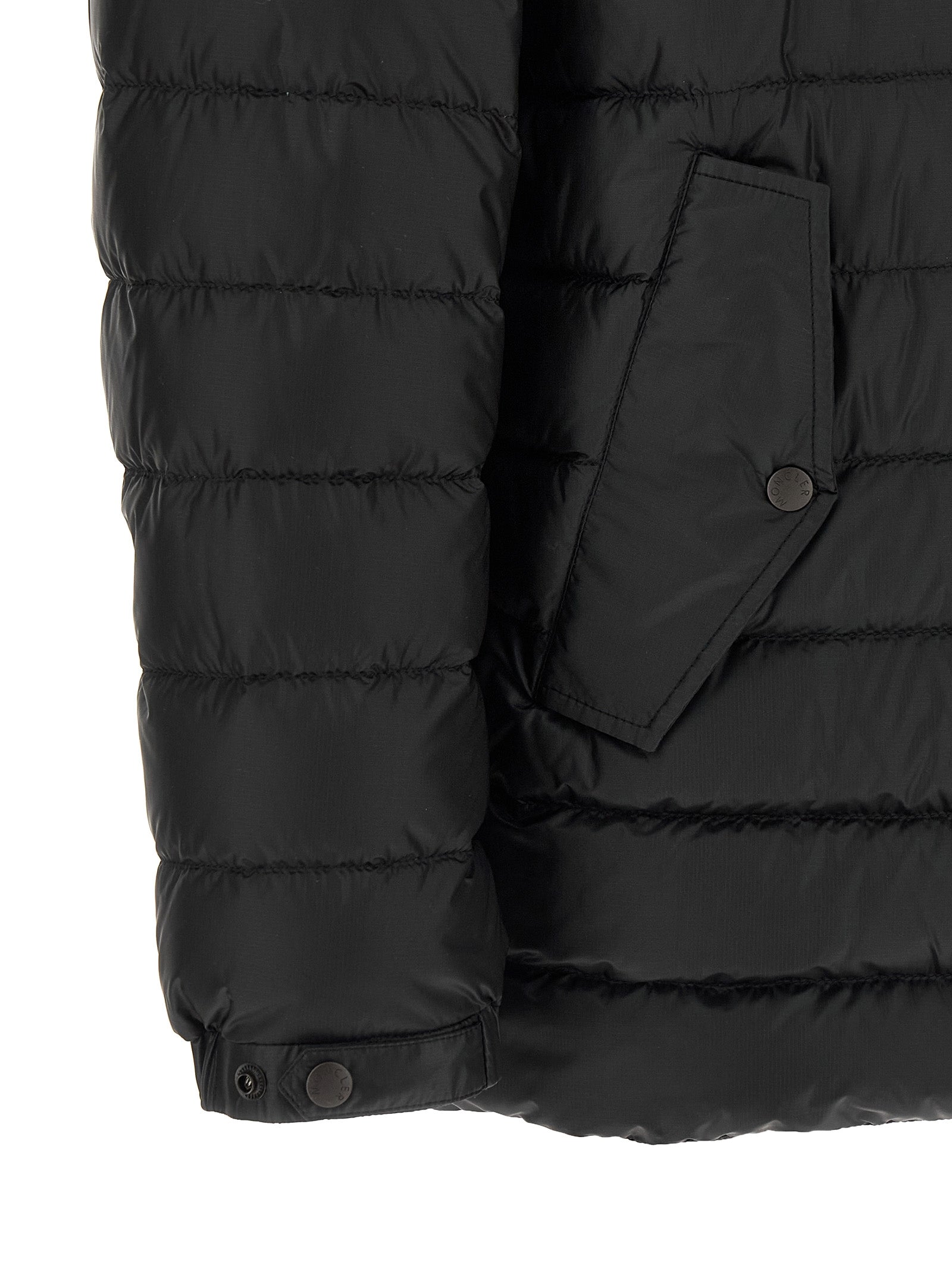 Black Polyamide Parka