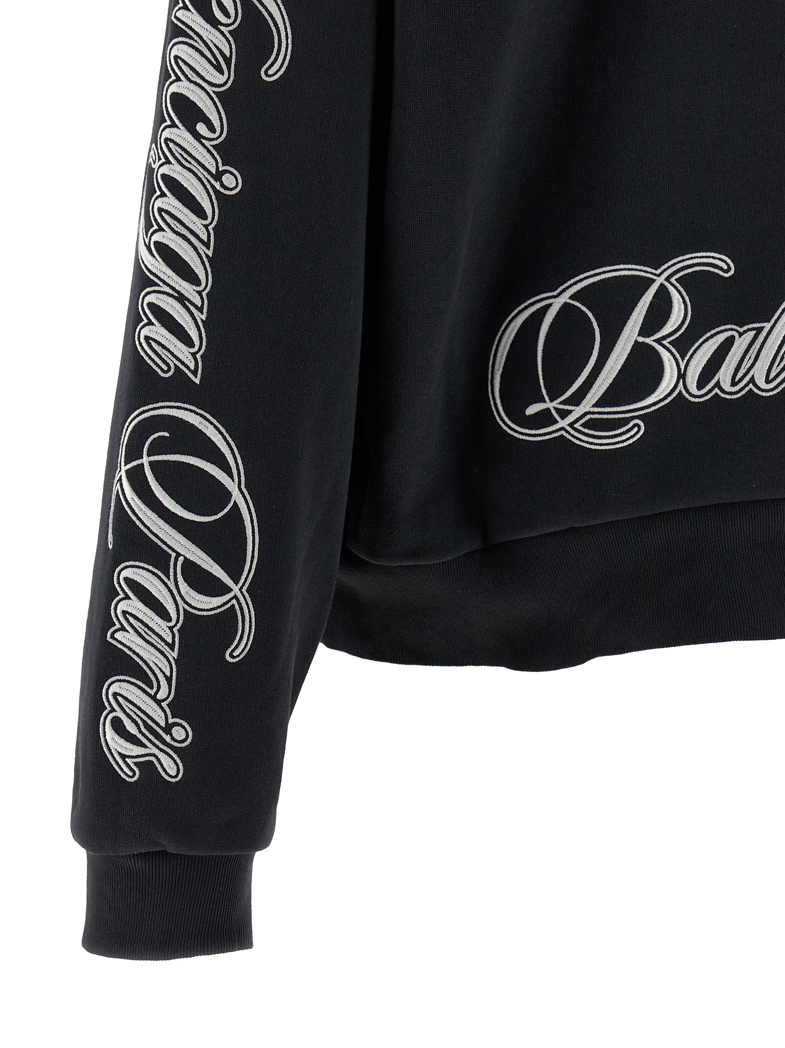 Balenciaga hettegenser i svart bomull