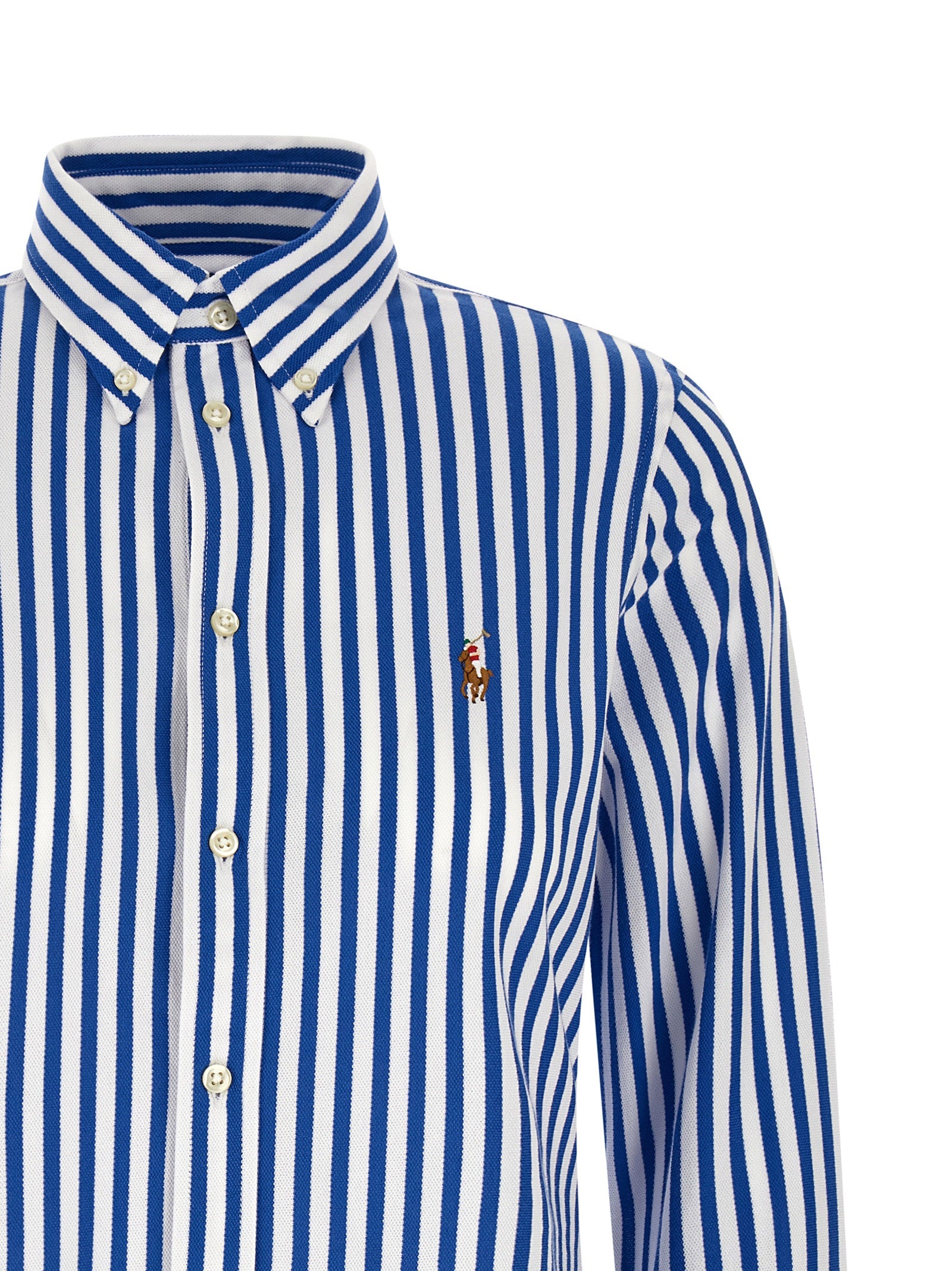 Blue Cotton Blouse