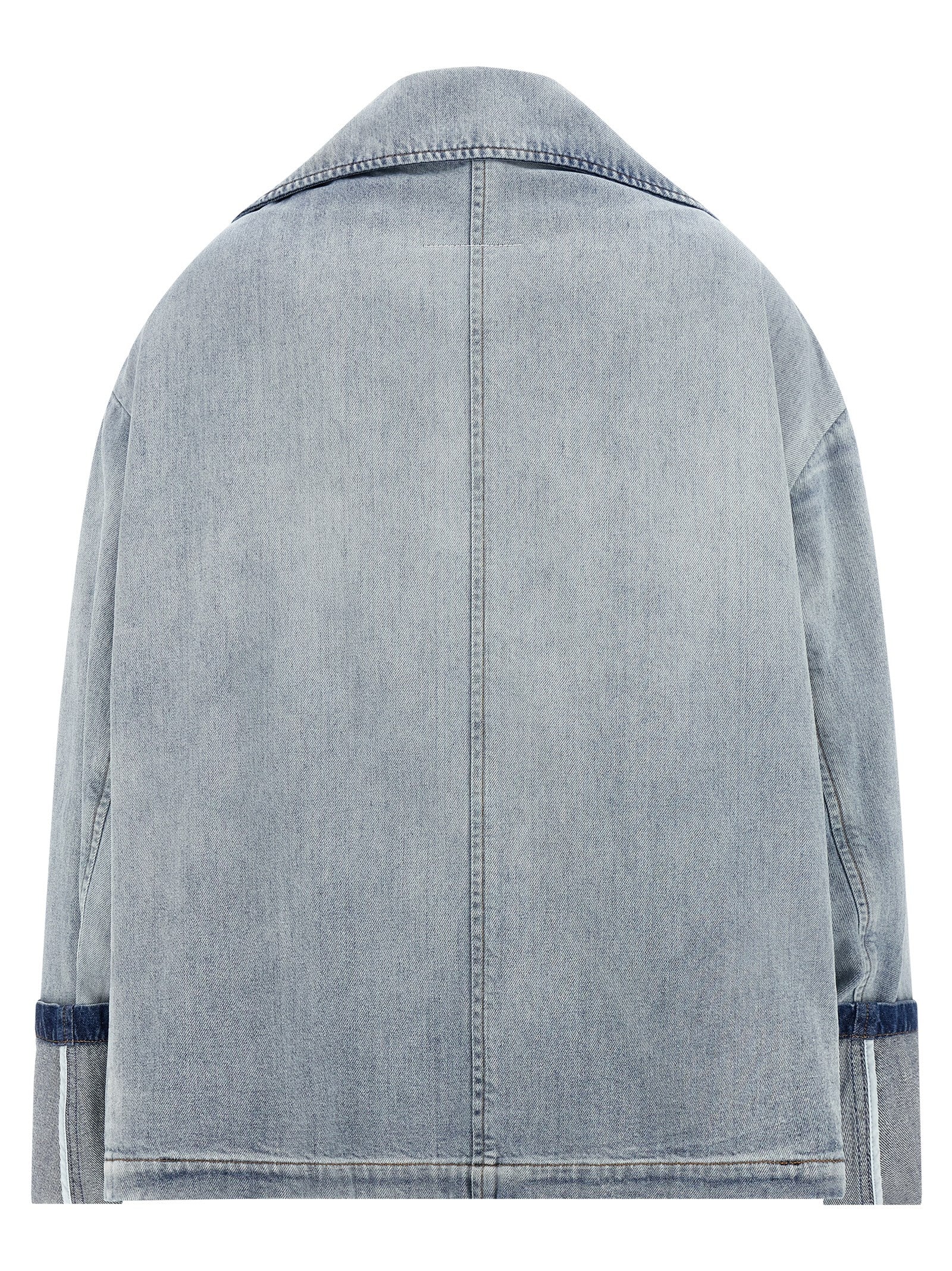 MM6 Maison Margiela Blå Denimjakke i Bomull