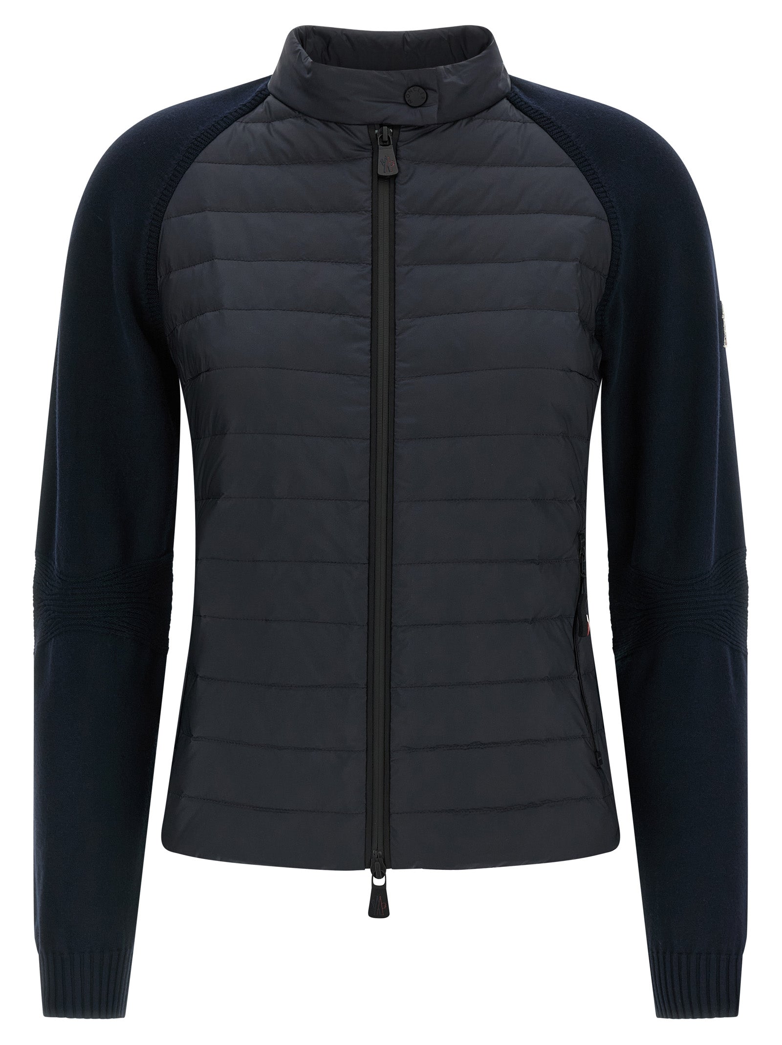 Blue Polyamide Cardigan