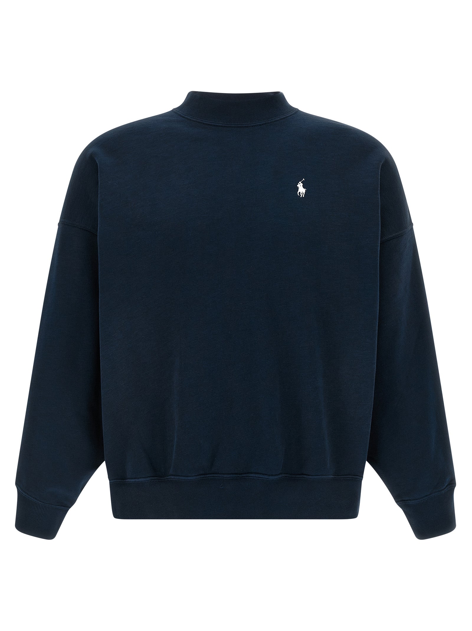 Blue Cotton Sweatshirt
