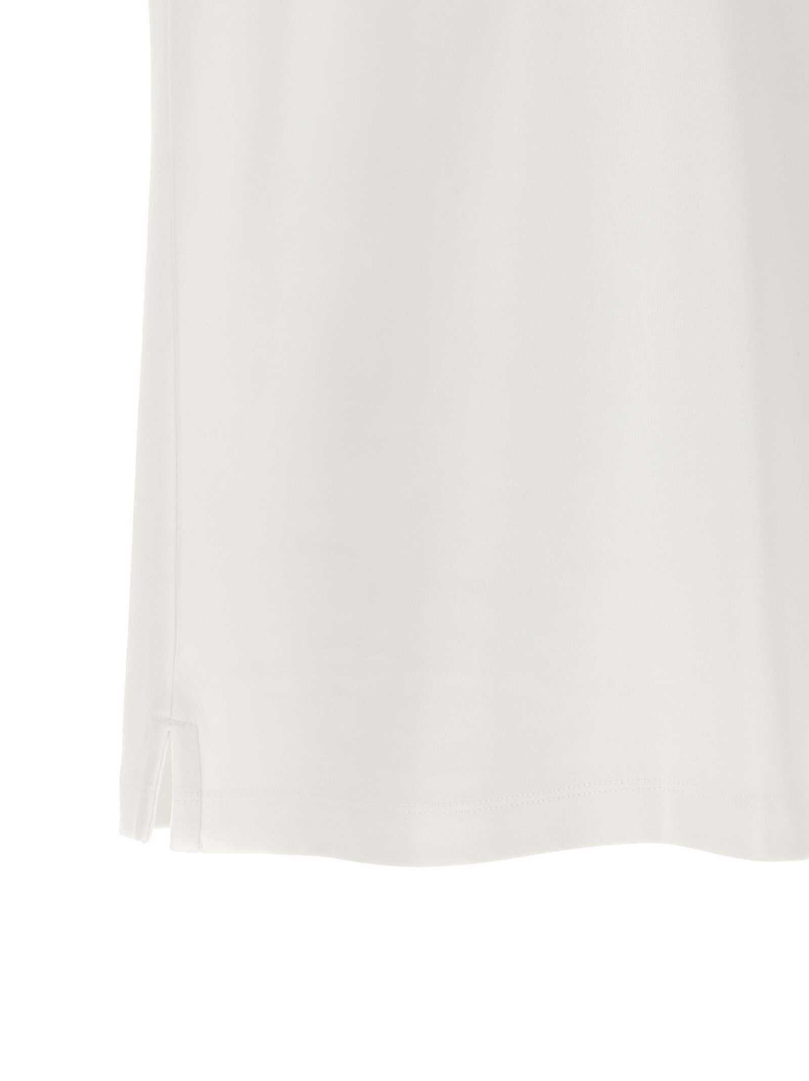 White Cotton Polo Shirt