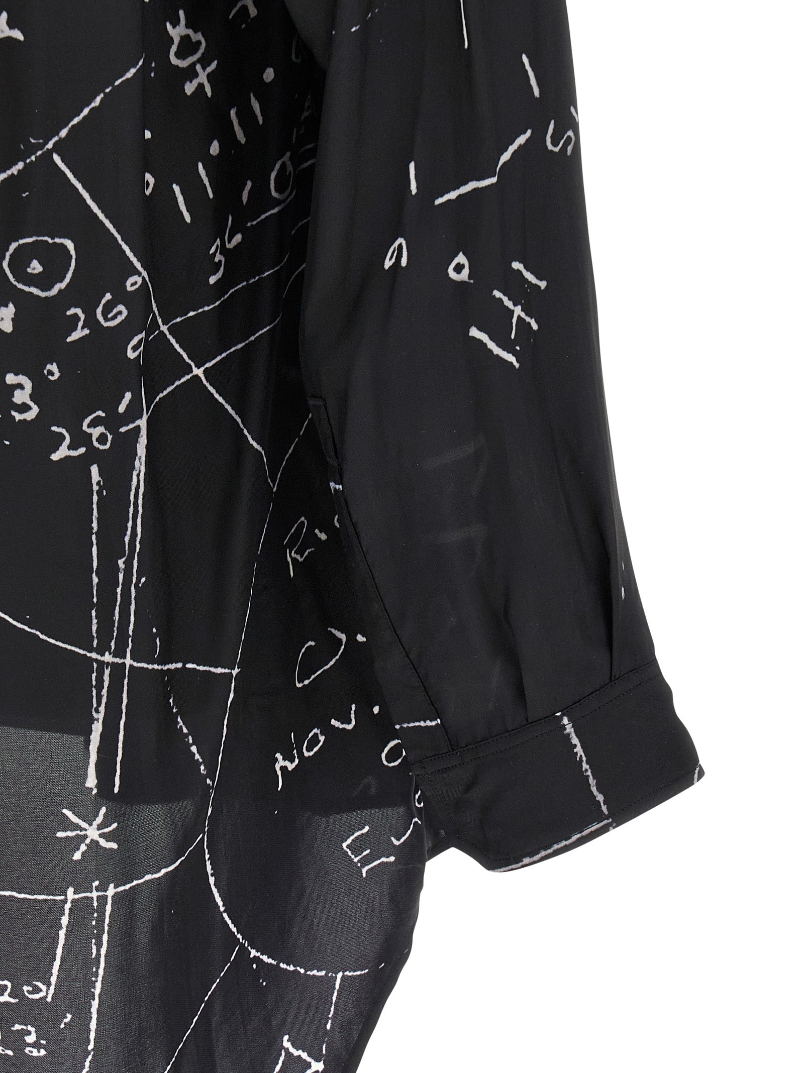 Black Viscose Blouse