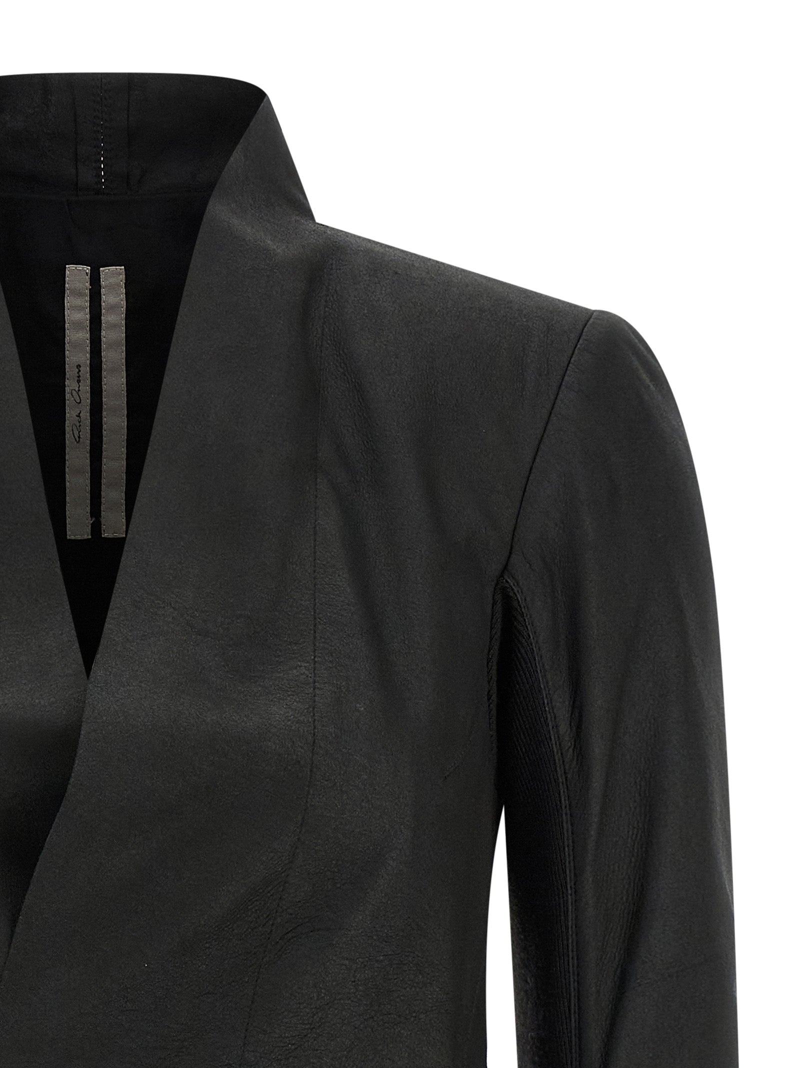 Black Lamb Leather Leather Jacket