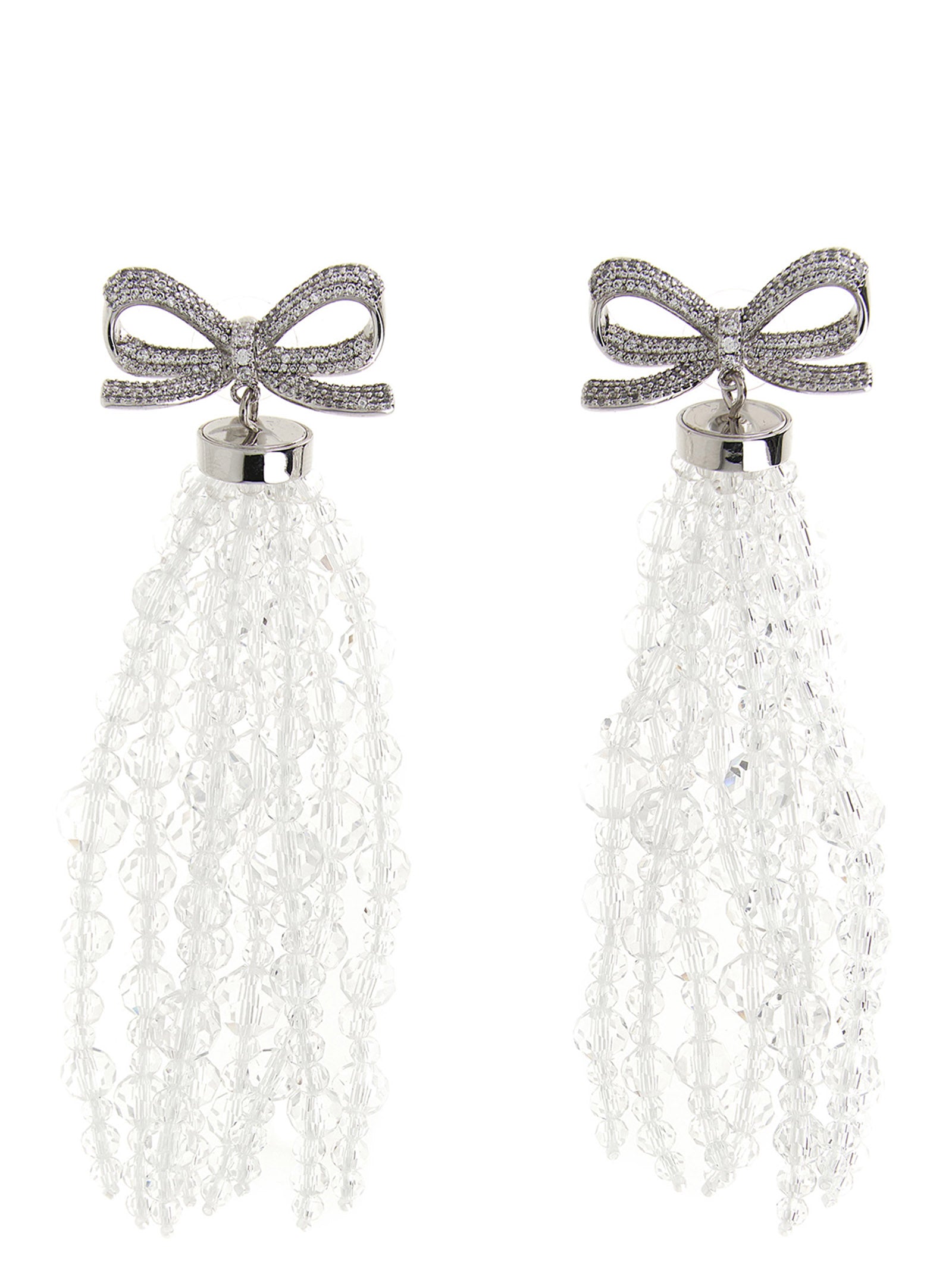 Silver Copper Earrings