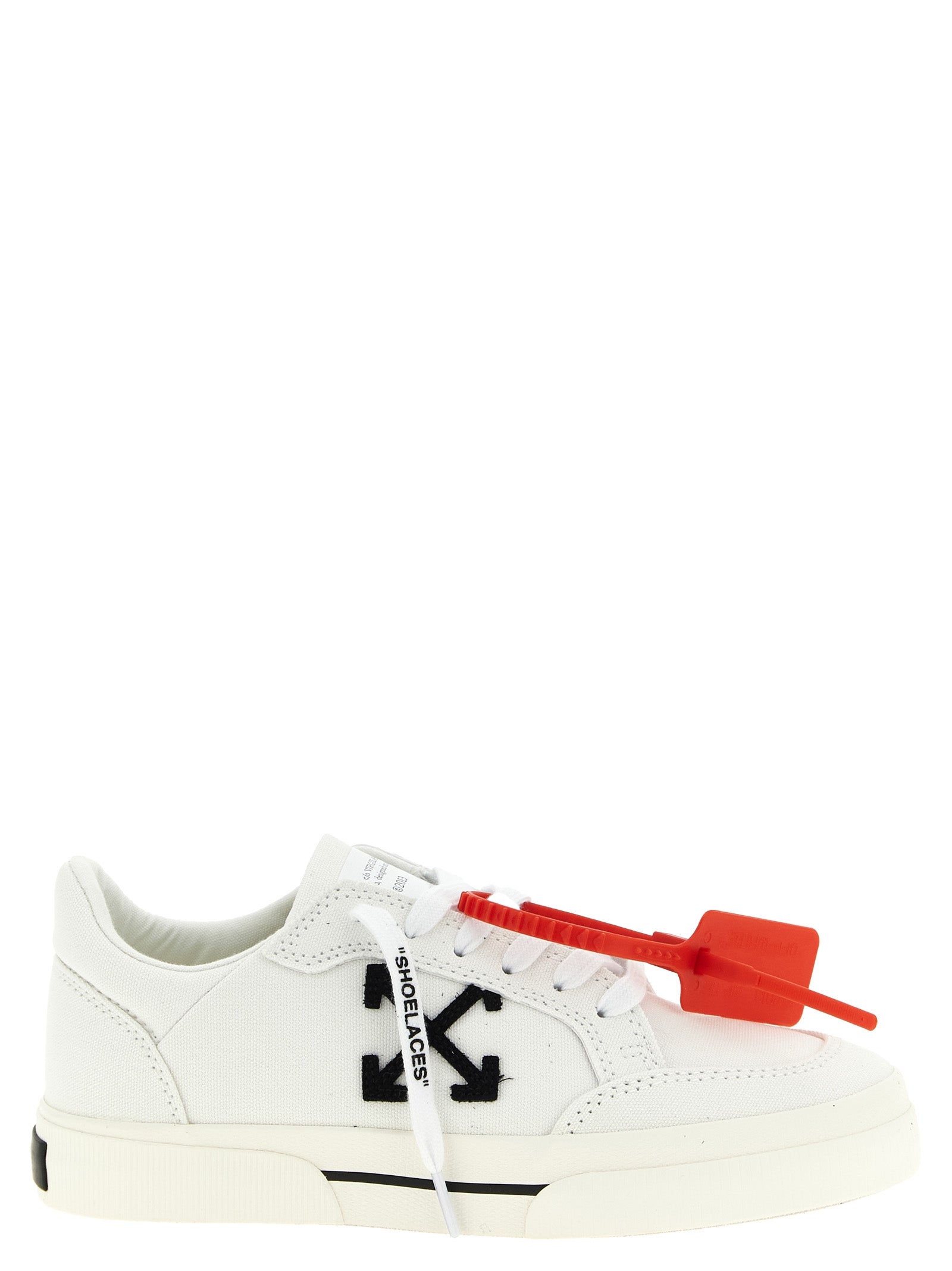 Bicolor Cotton Low Top Sneakers