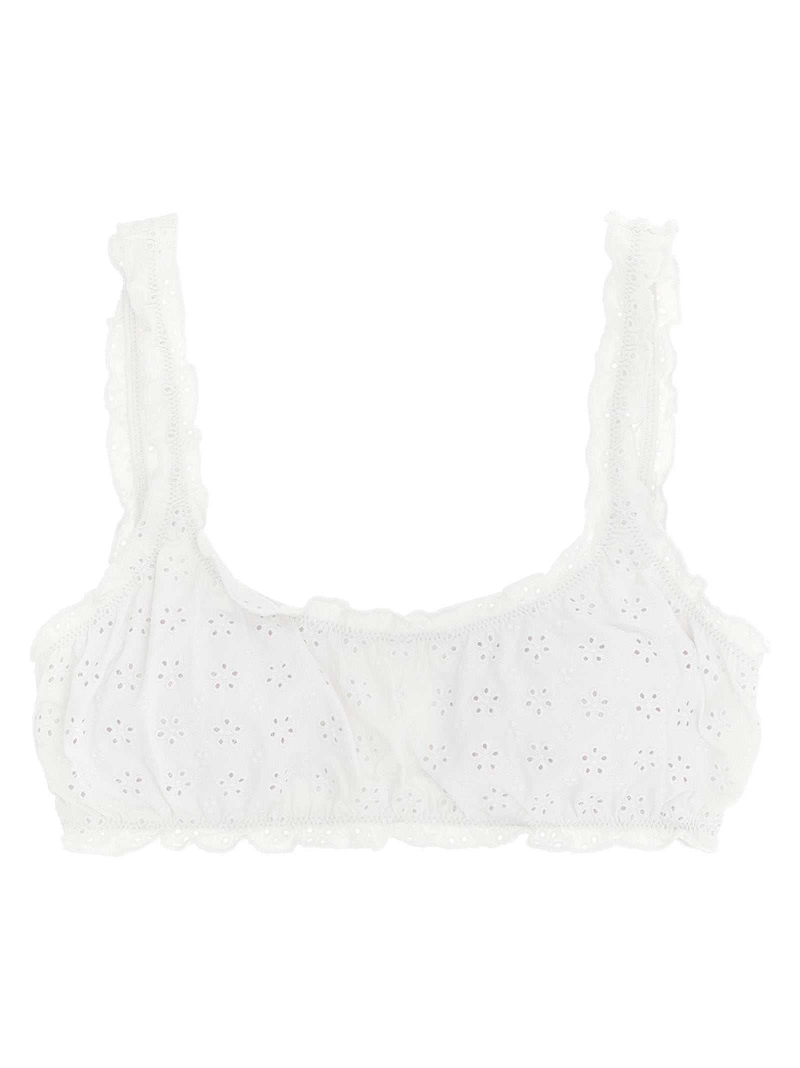 White Nylon Bikini