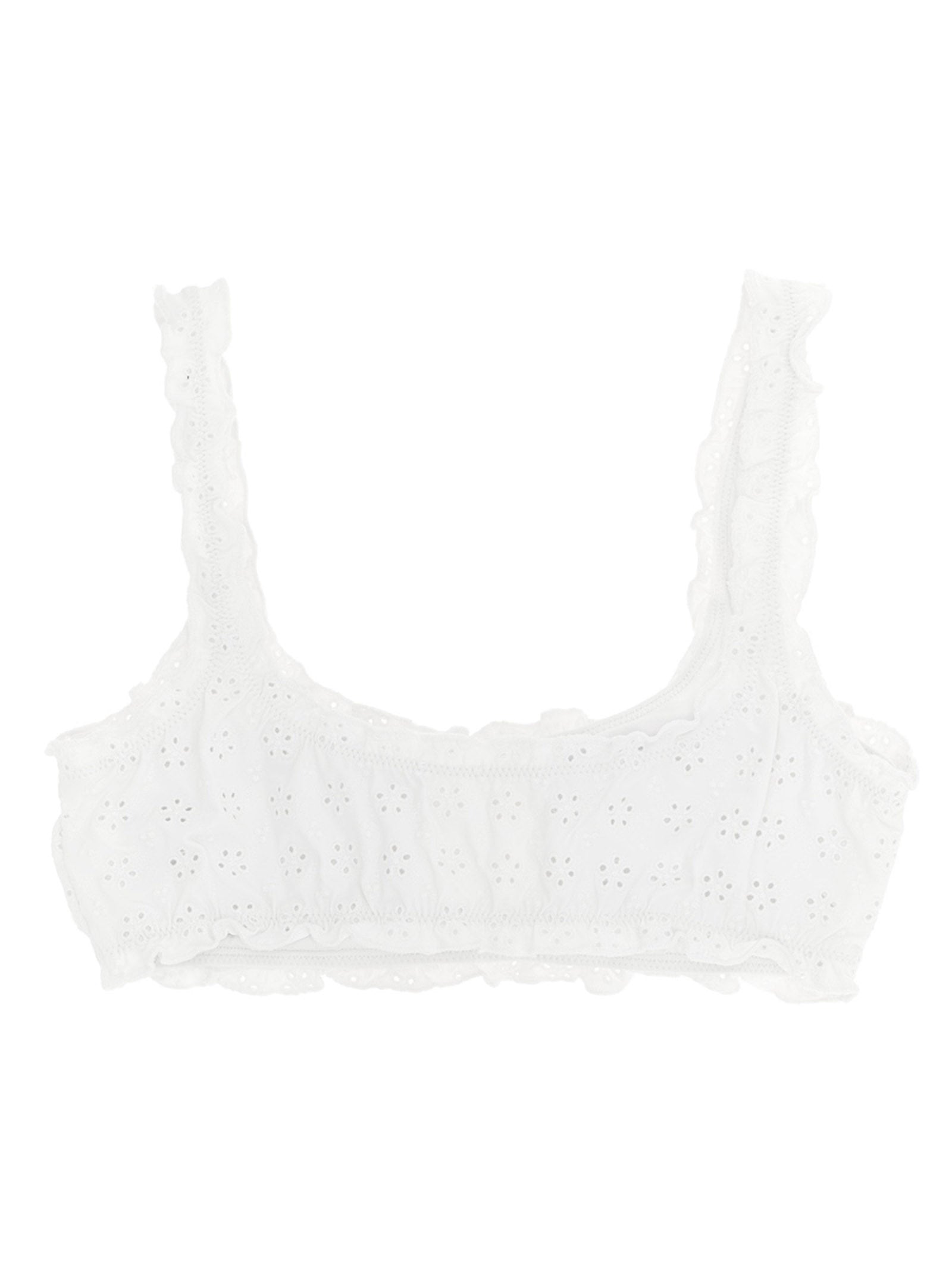 White Nylon Bikini