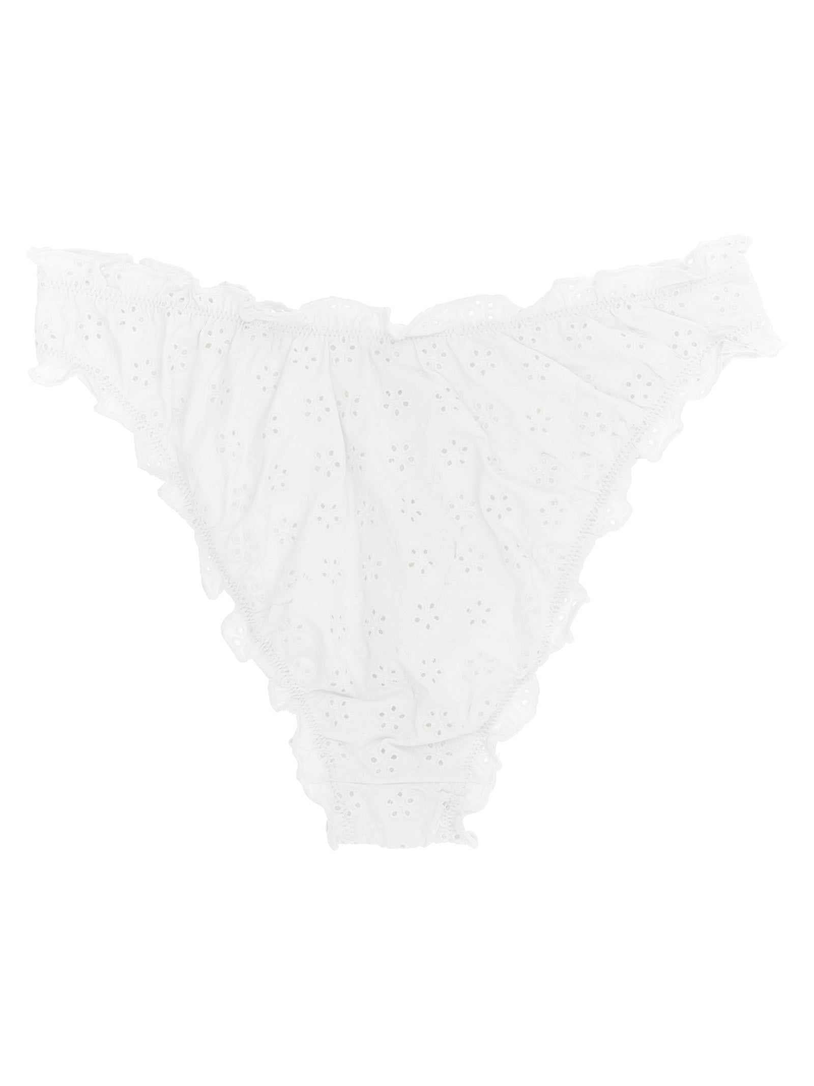 White Nylon Bikini