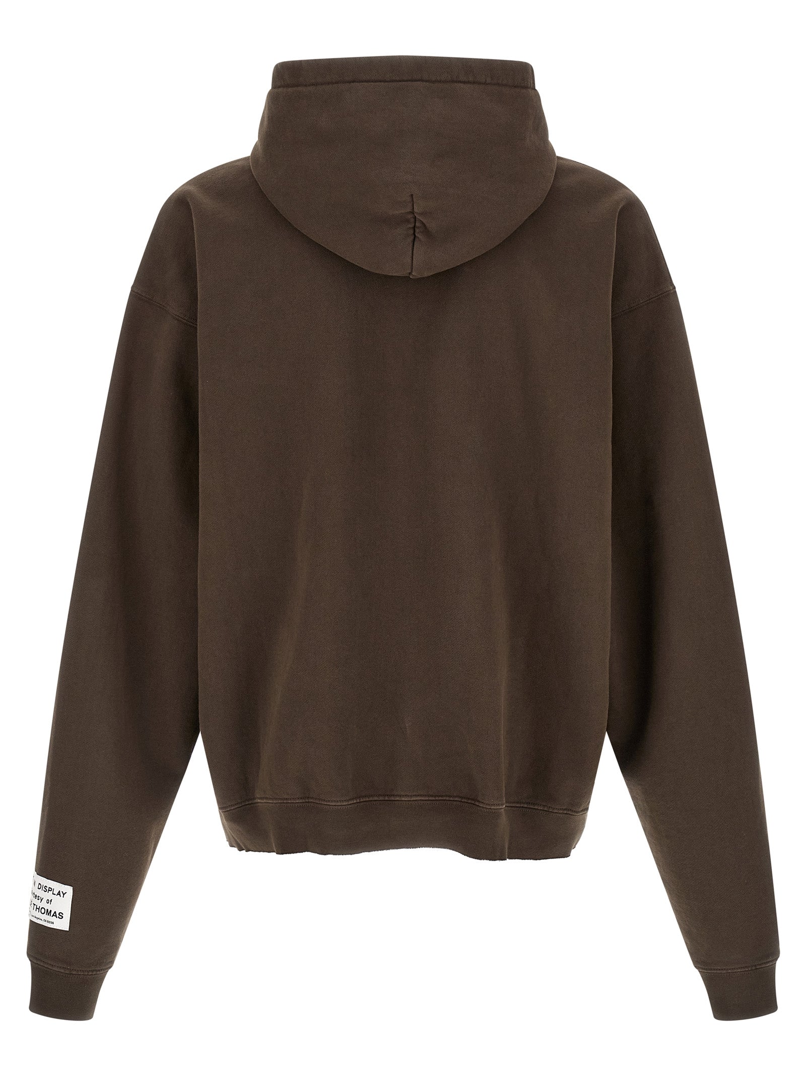Brown Cotton Sweatshirt