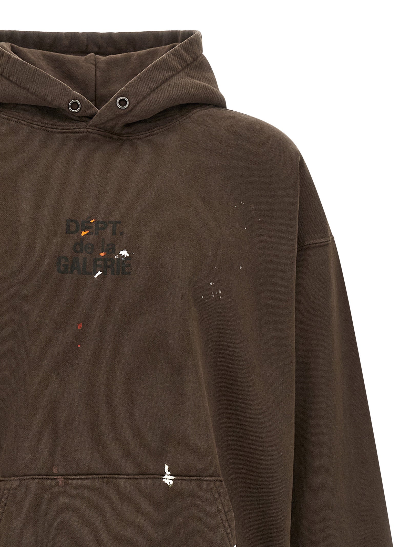 Brown Cotton Sweatshirt