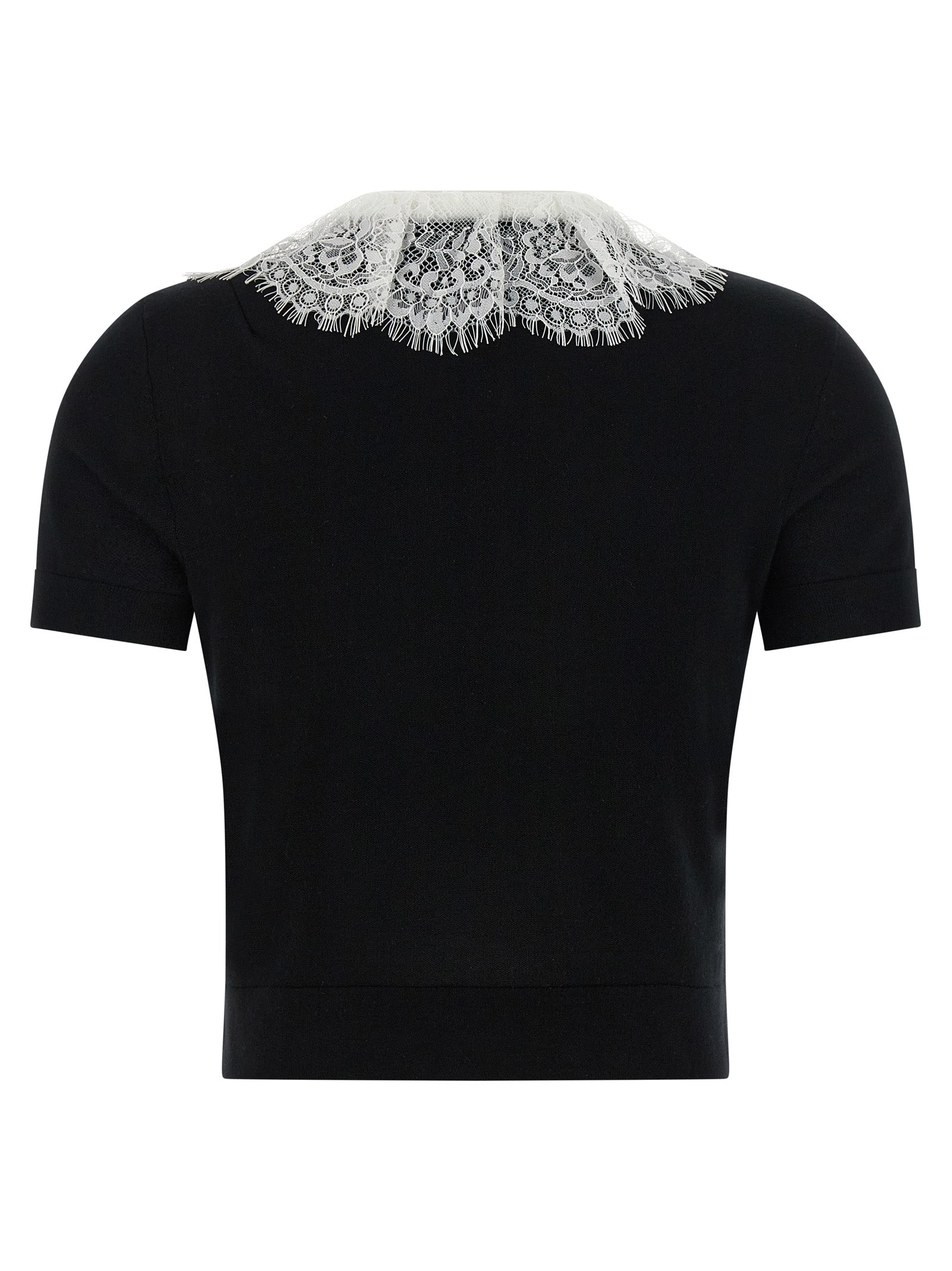 Bicolor Wool Blouse