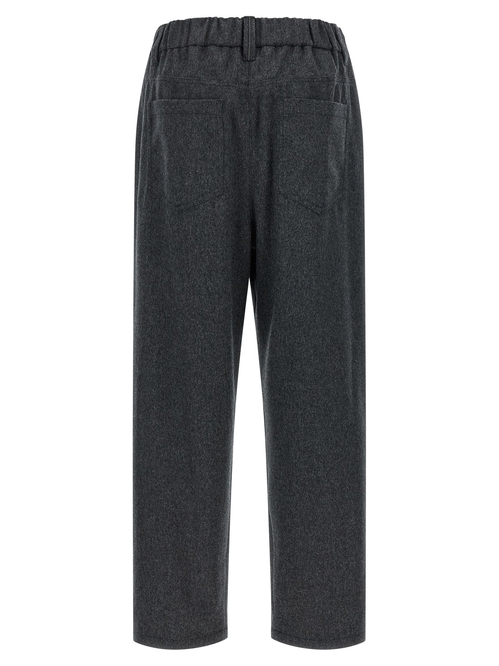 Gray Wool Pants
